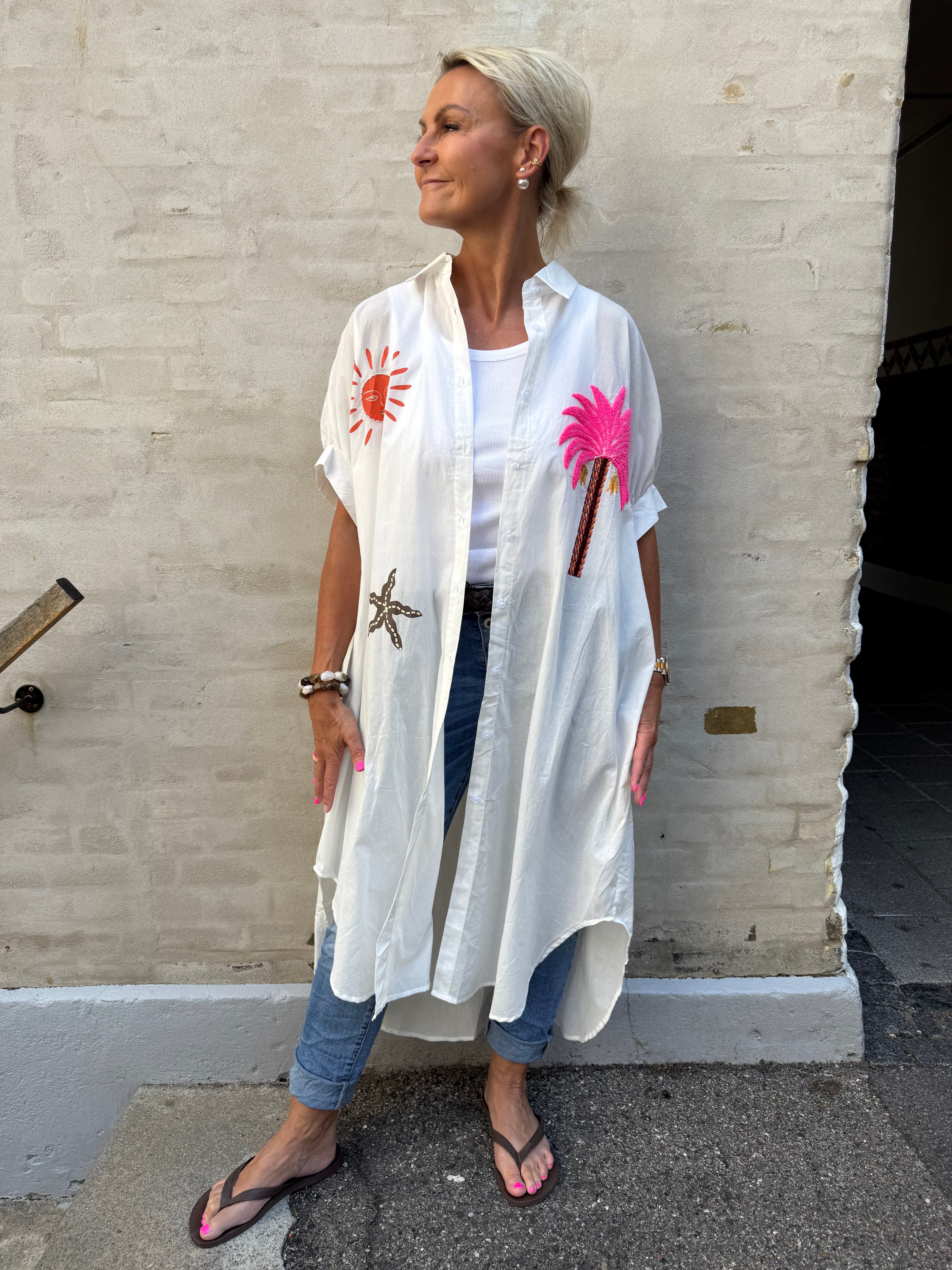 Vacai Tunic - White