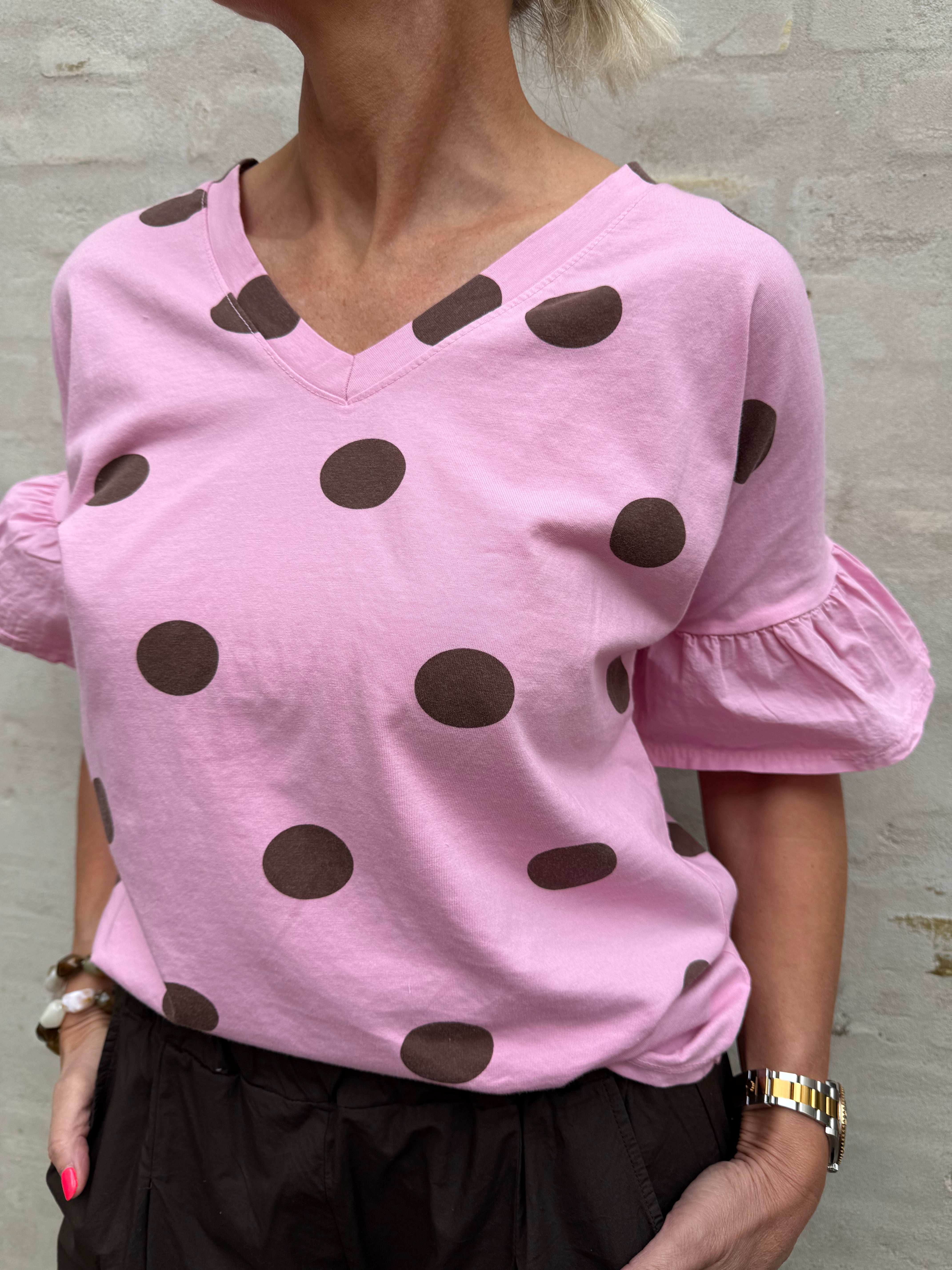 Dot Tee - Pink
