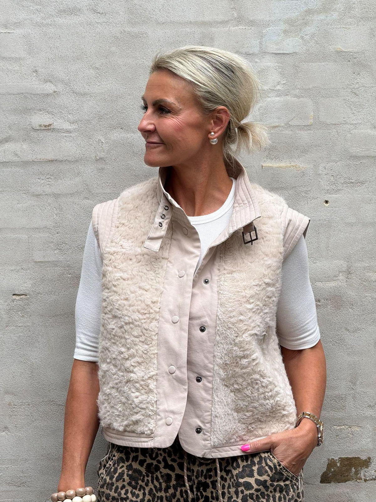 EdleGO Waistcoat - Creme