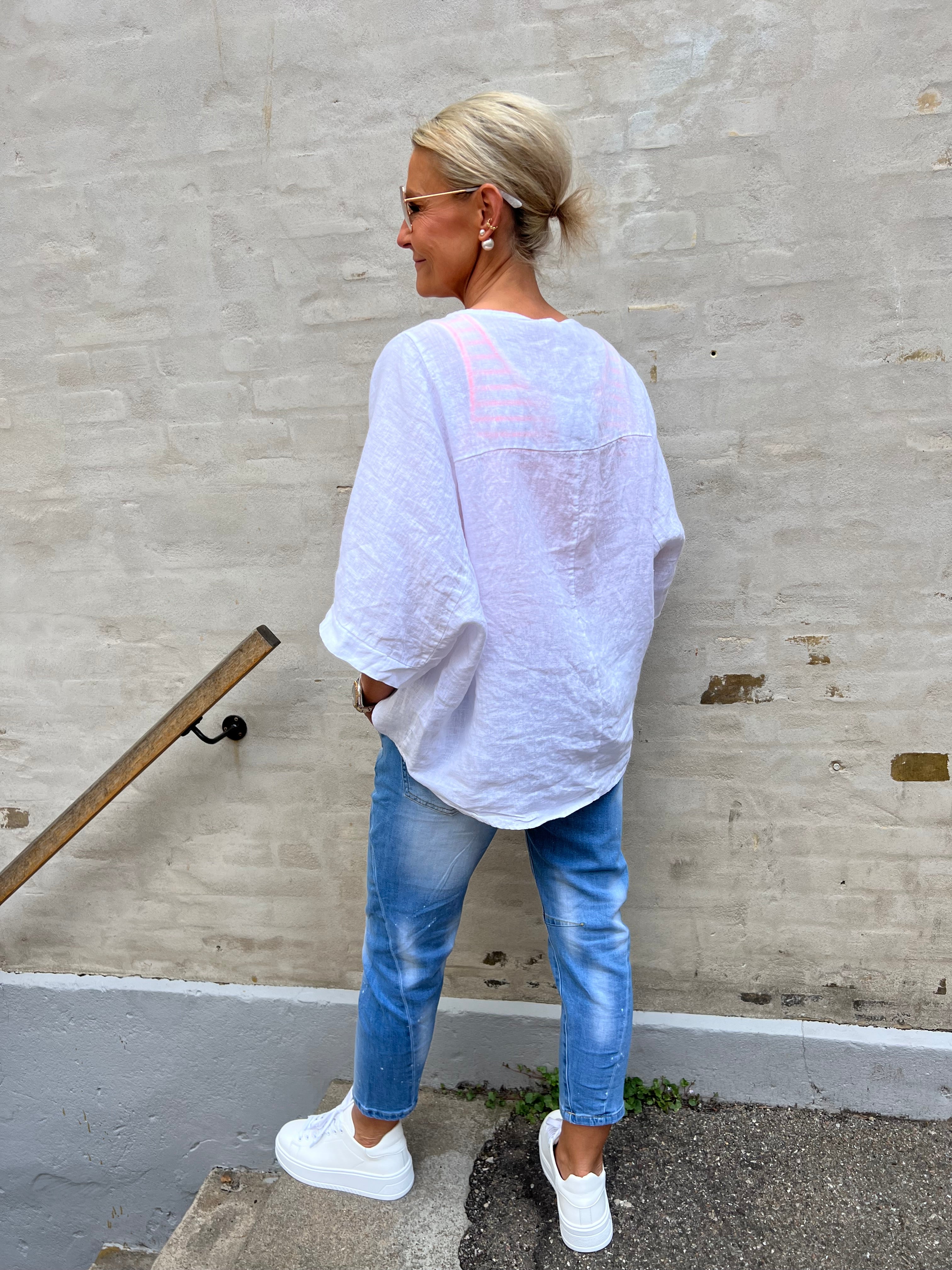 Violo T-shirt - Bianco
