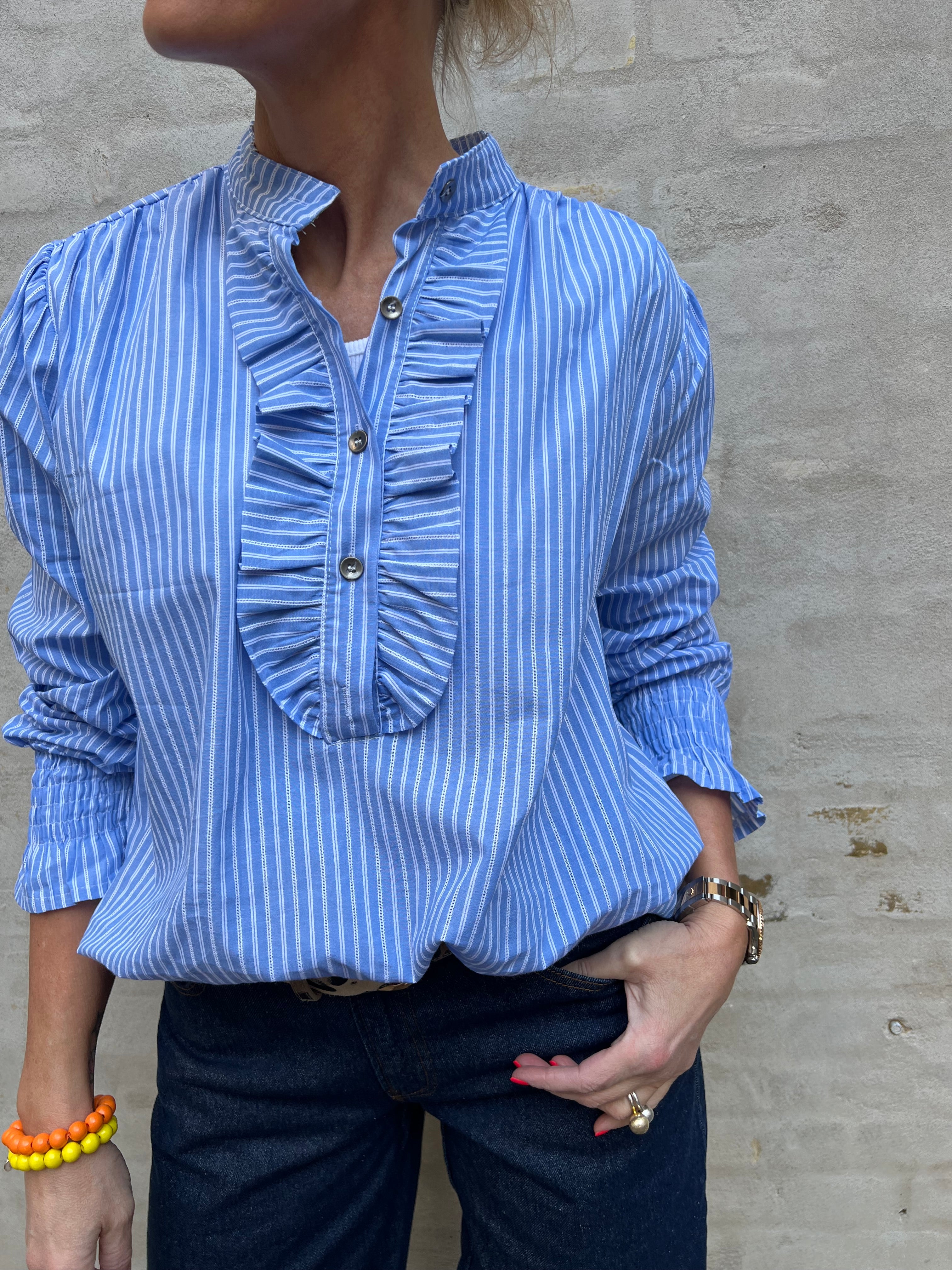 Margaux shirt celeste