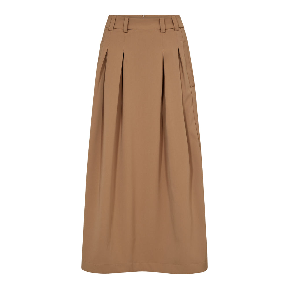 Anya pleat skirt khaki