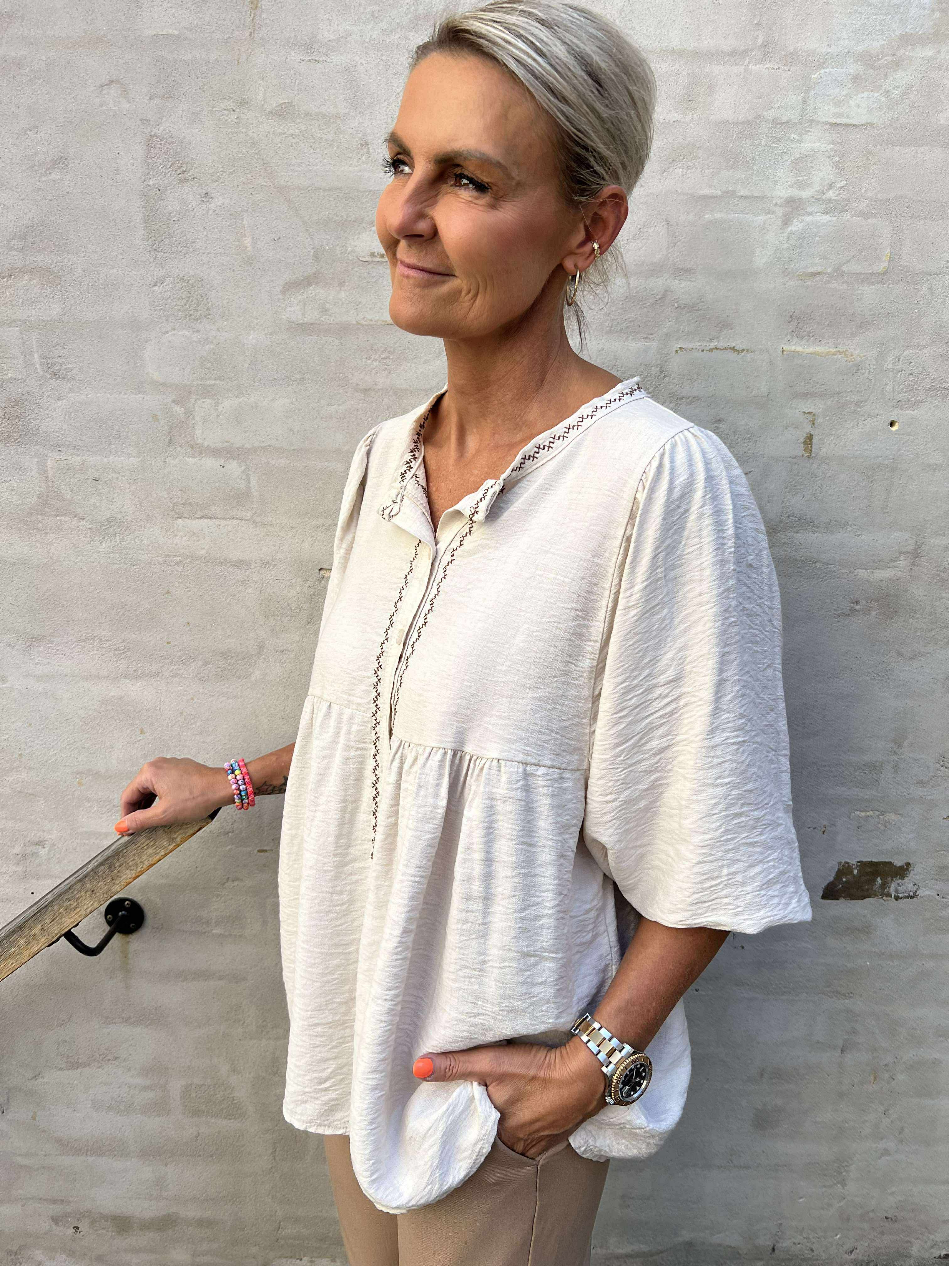 Poppy Shirt - Sabbia