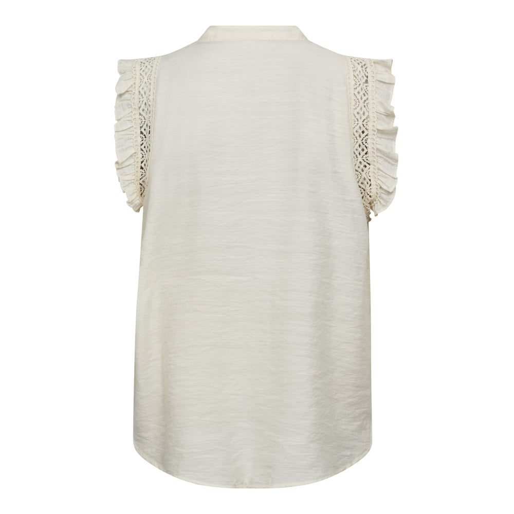 Caryn Frill Top Off White