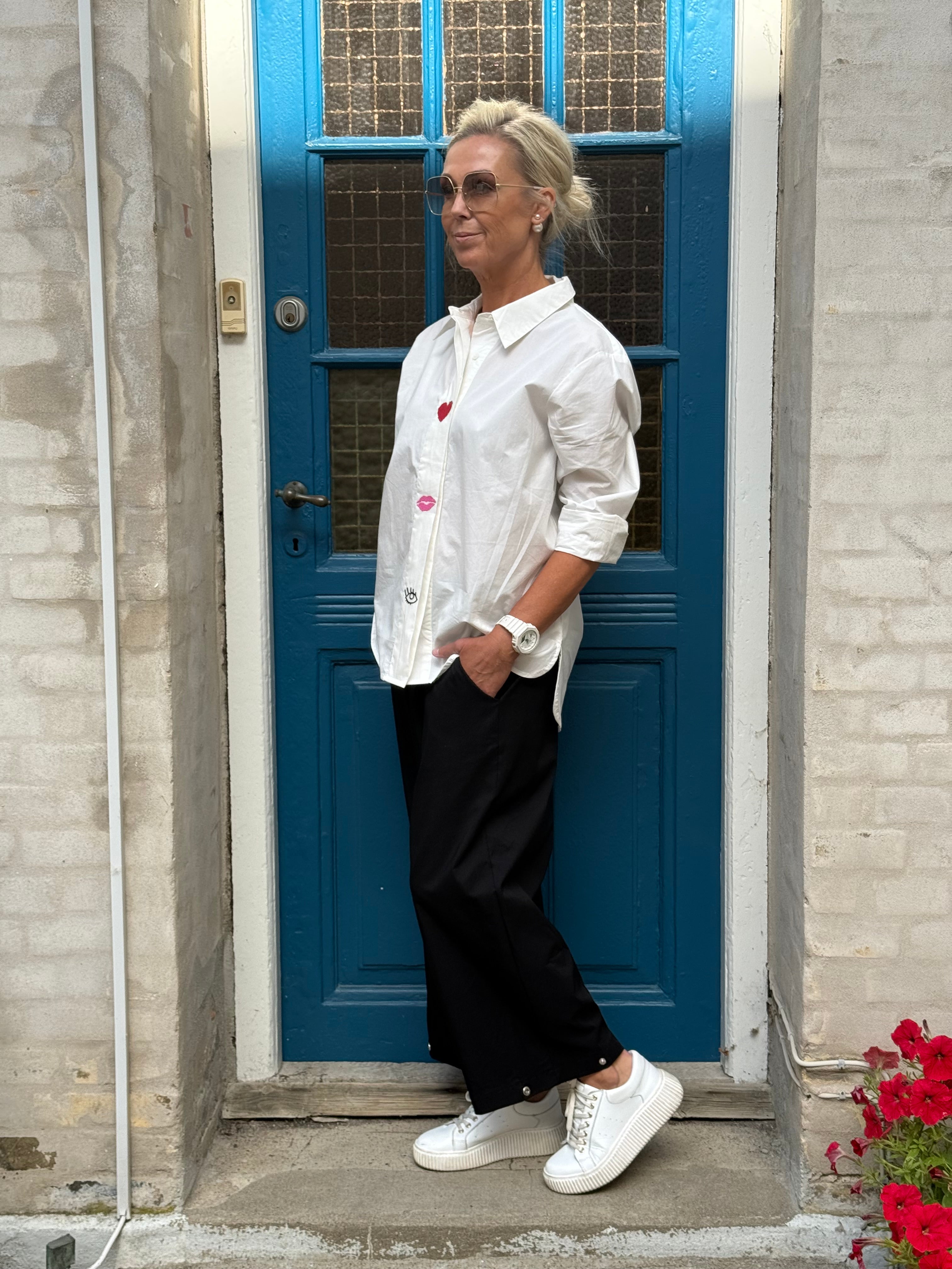 Odette Shirt - Spring Gardenia