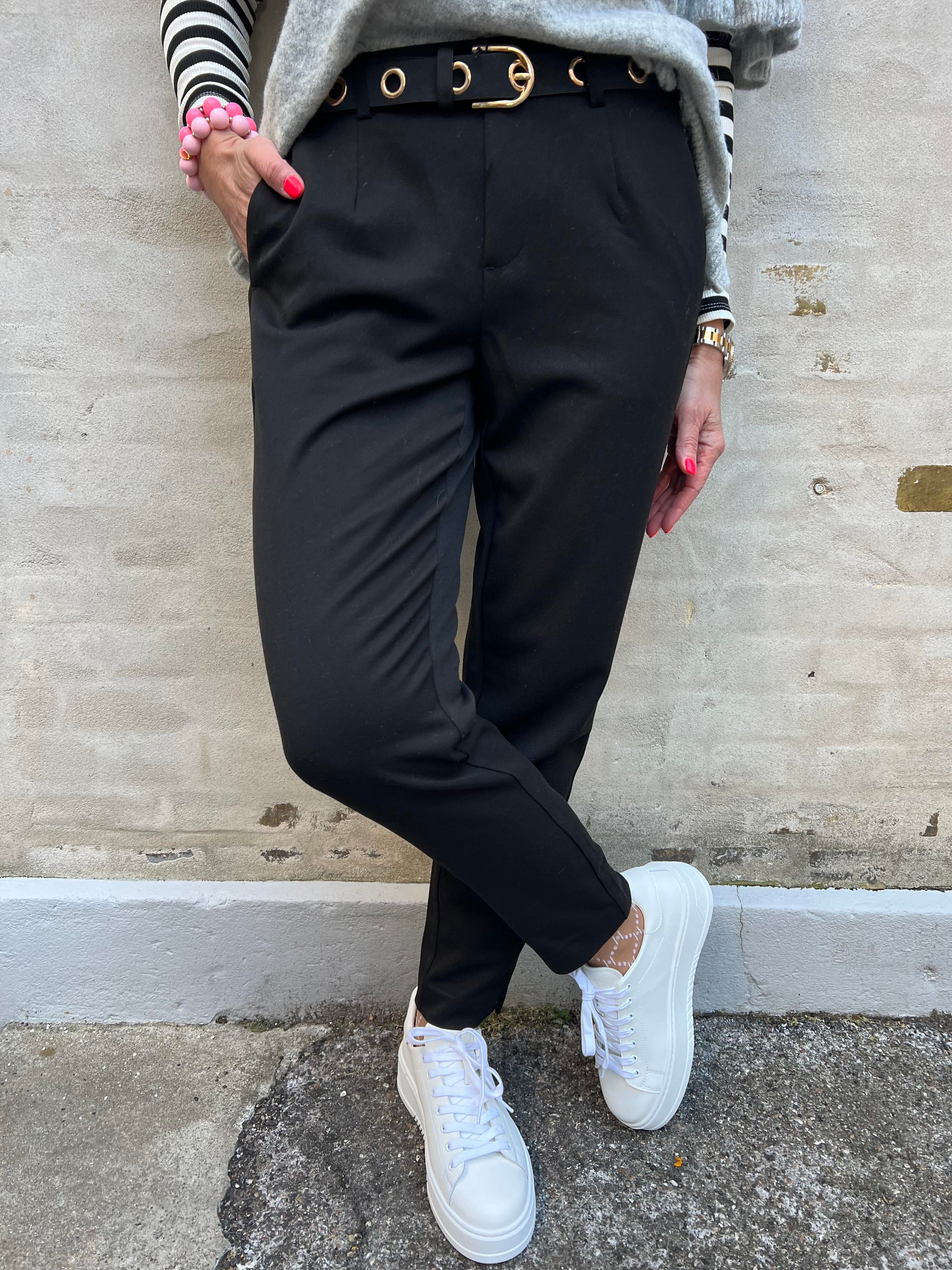 Lisa Slim Pant - Black