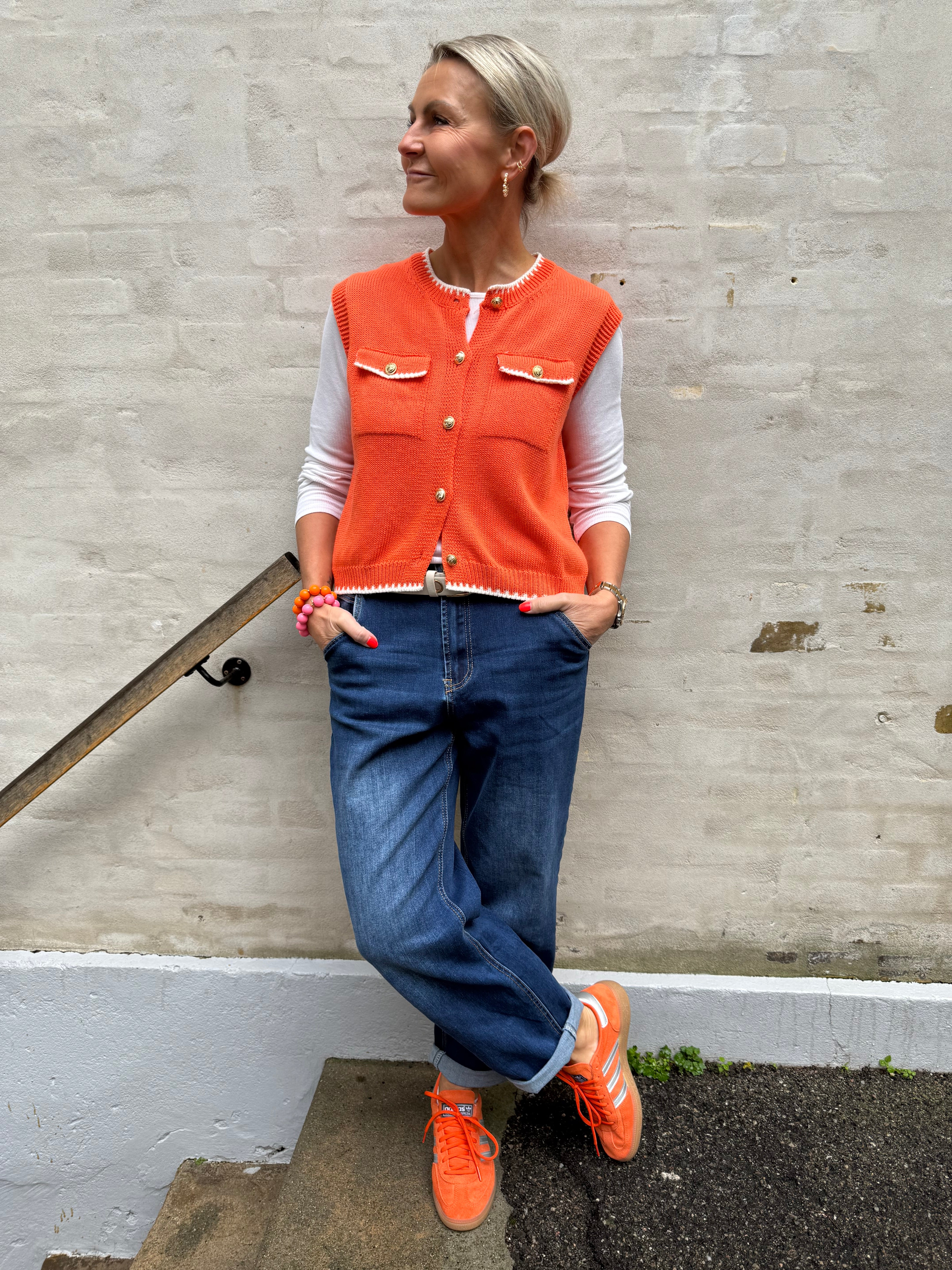 Giletta Vest - Orange