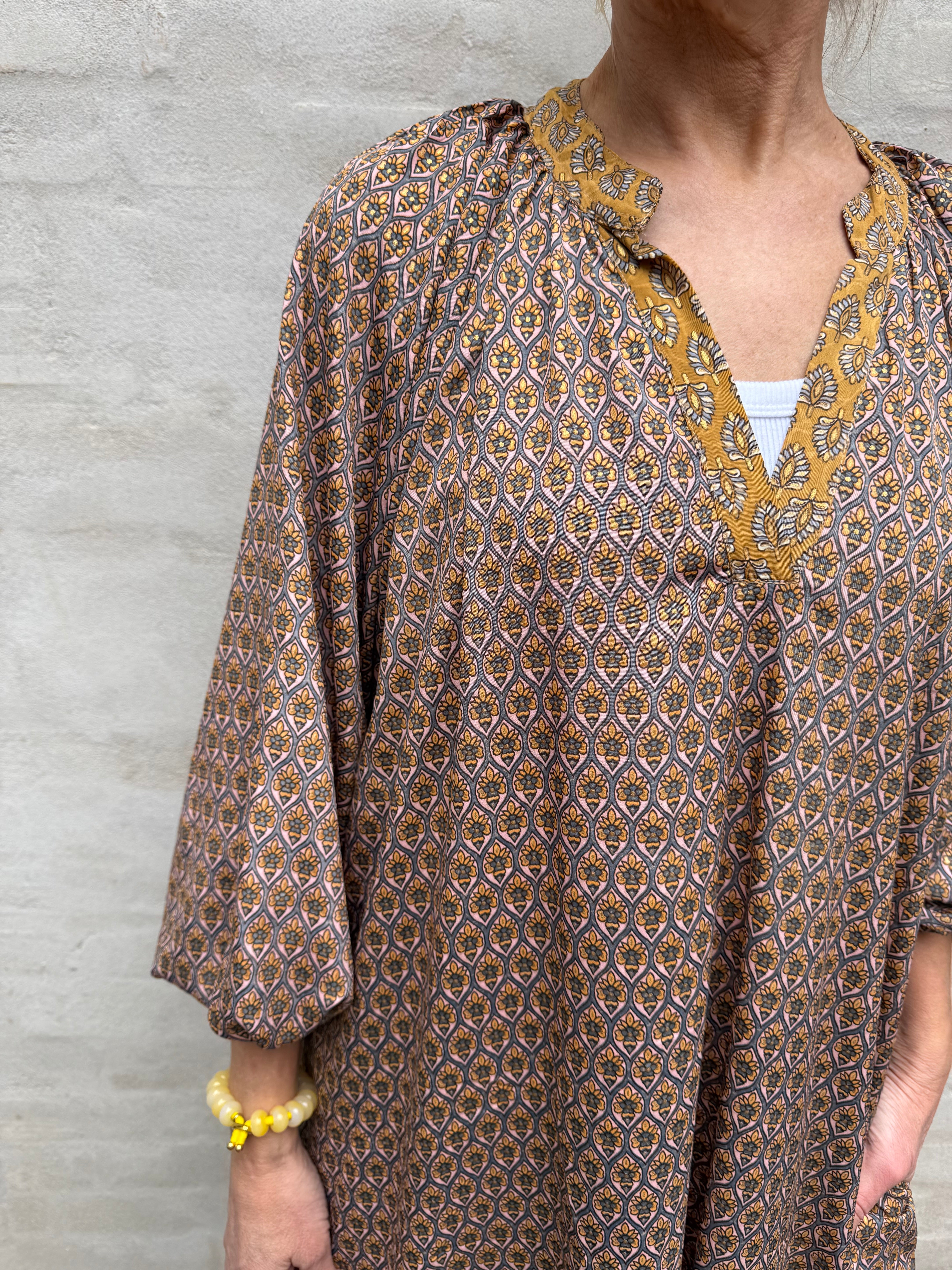 LUNA Nelly dress - Indie Powder Multi