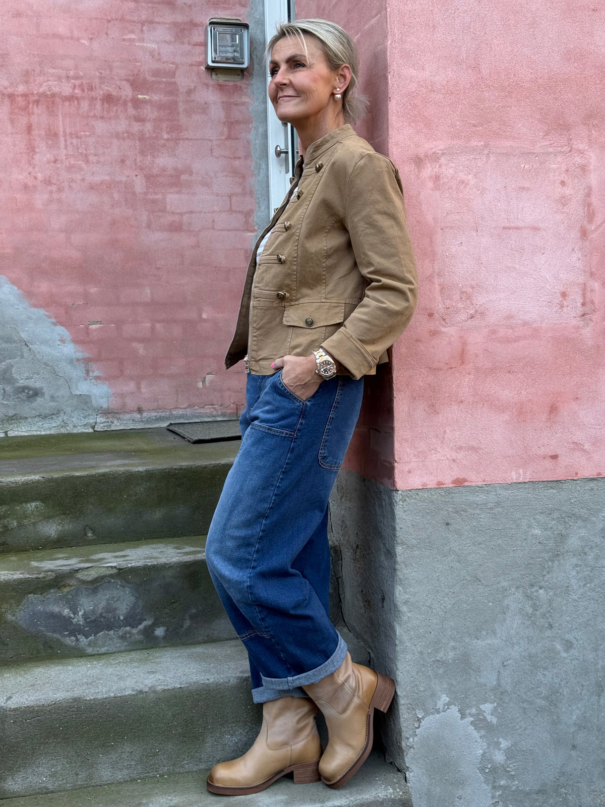 Baldoni Jacket - Camel