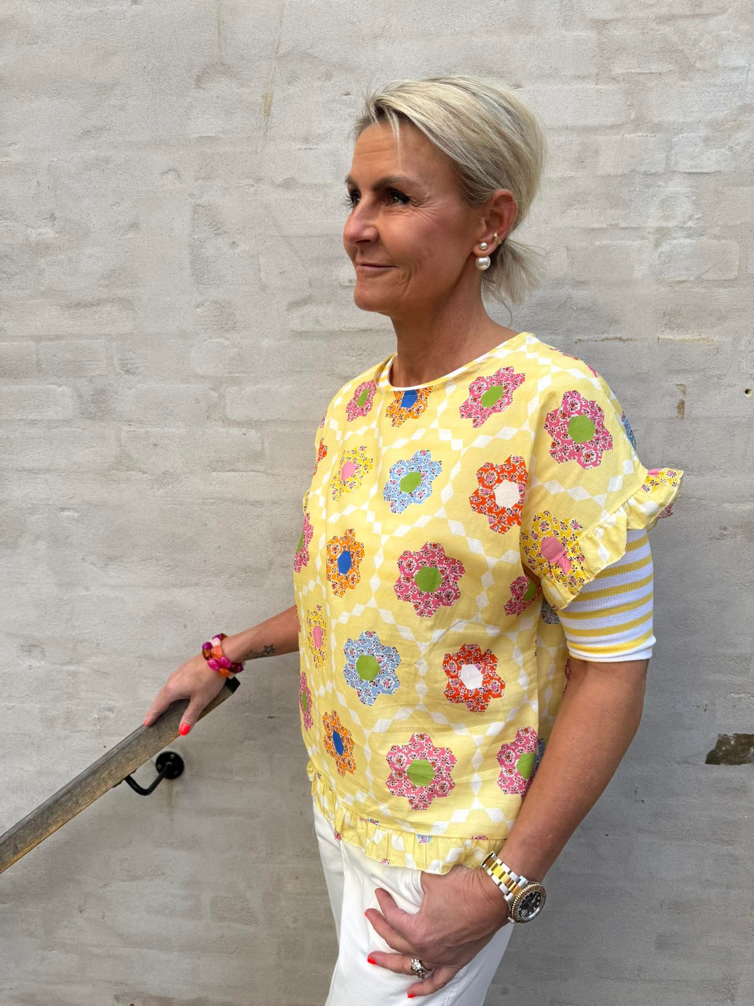Kasimira Top - Yellow