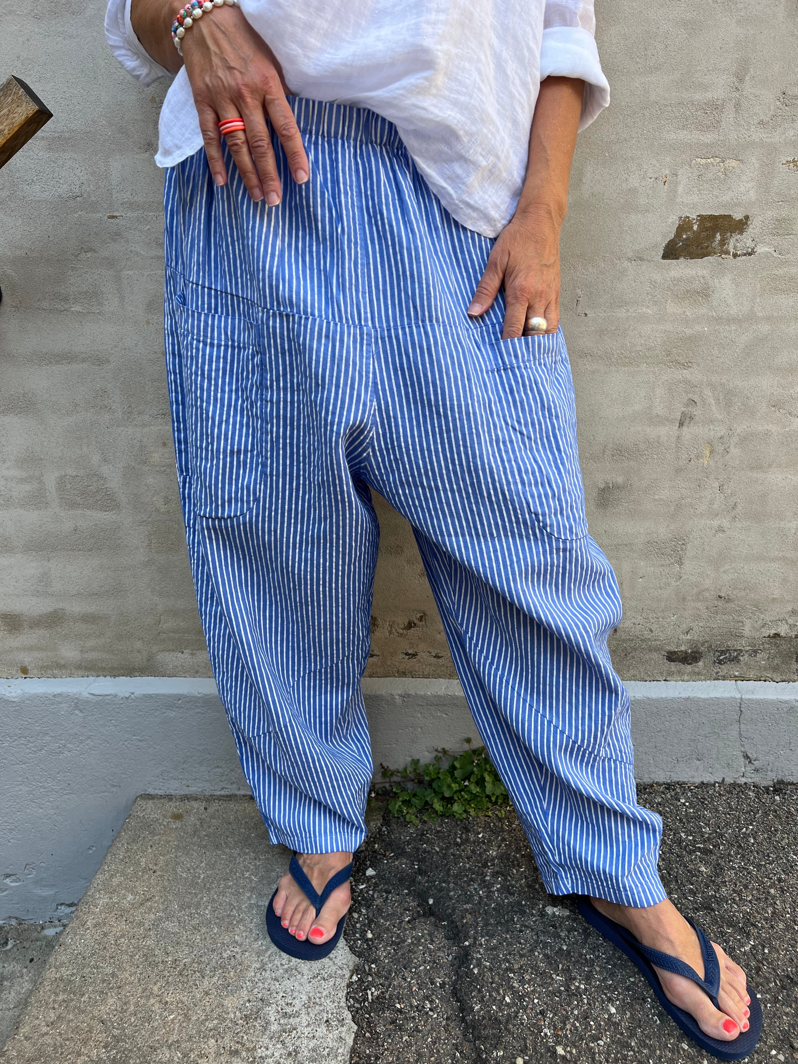 Filix Bukser - Blue Stripe