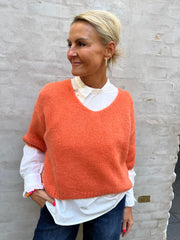 Sidse strik orange