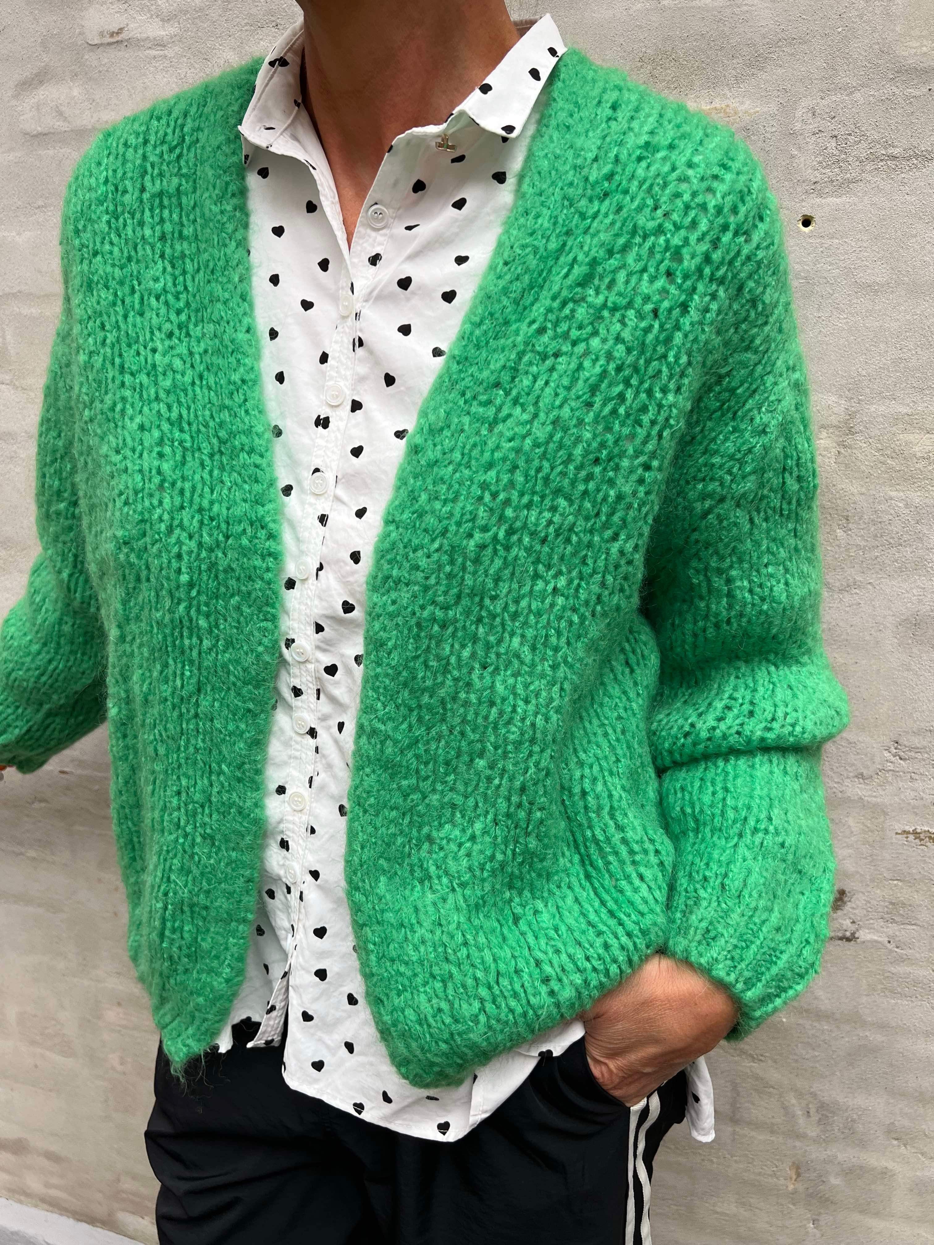 Charlot cardigan light green