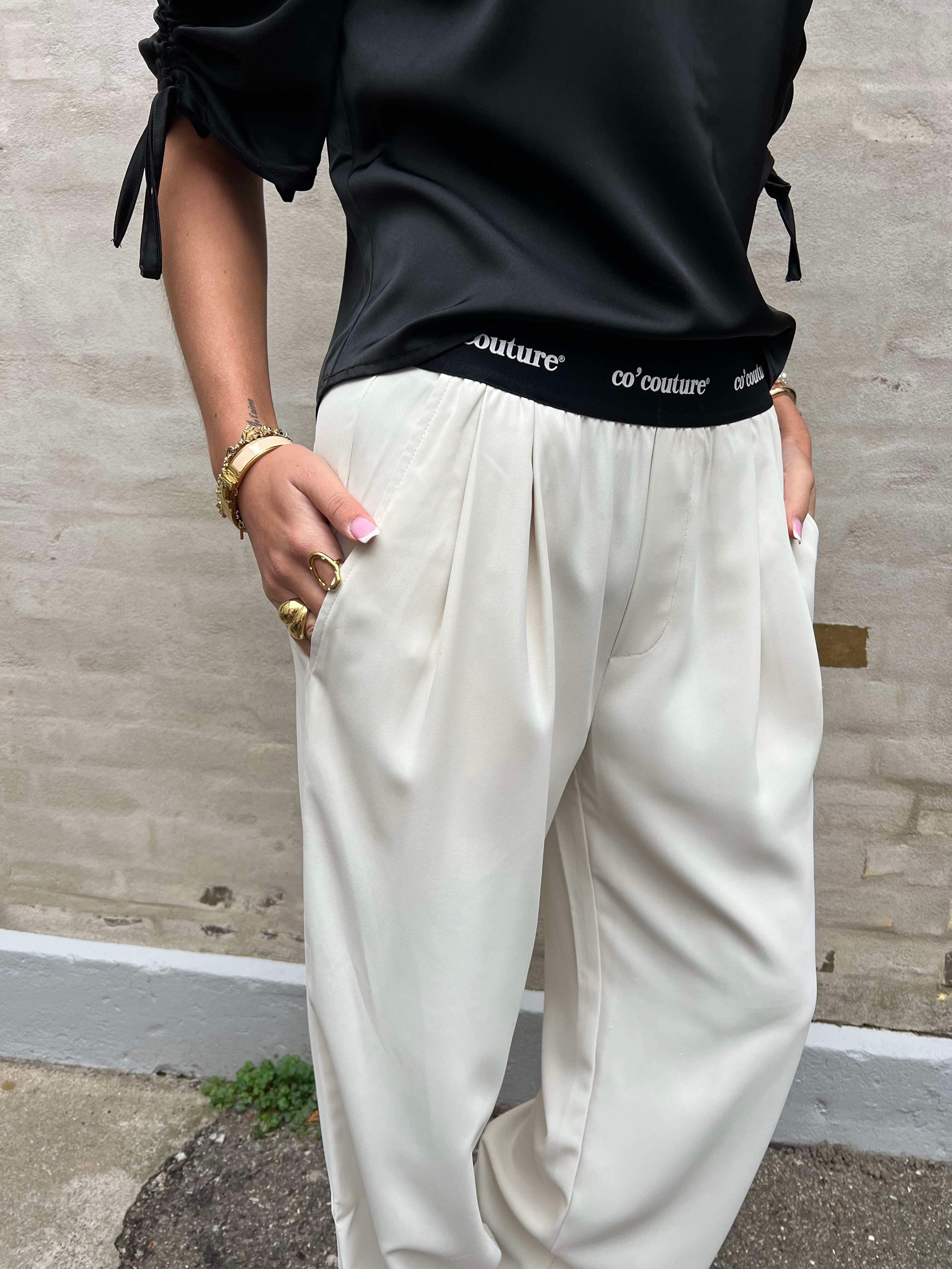 AminaCC logo pant bone