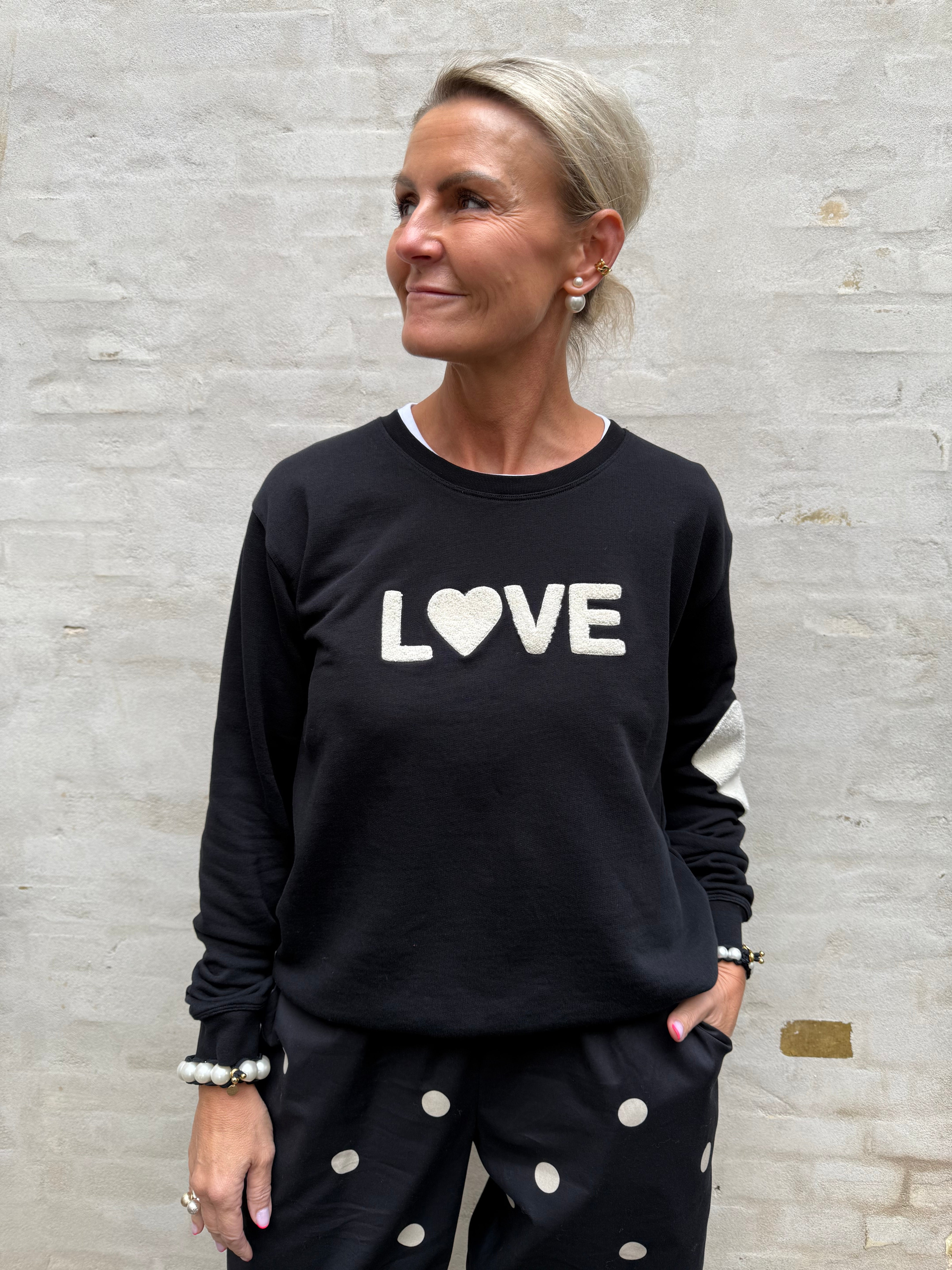 Sweat LOVE - Black/Nature