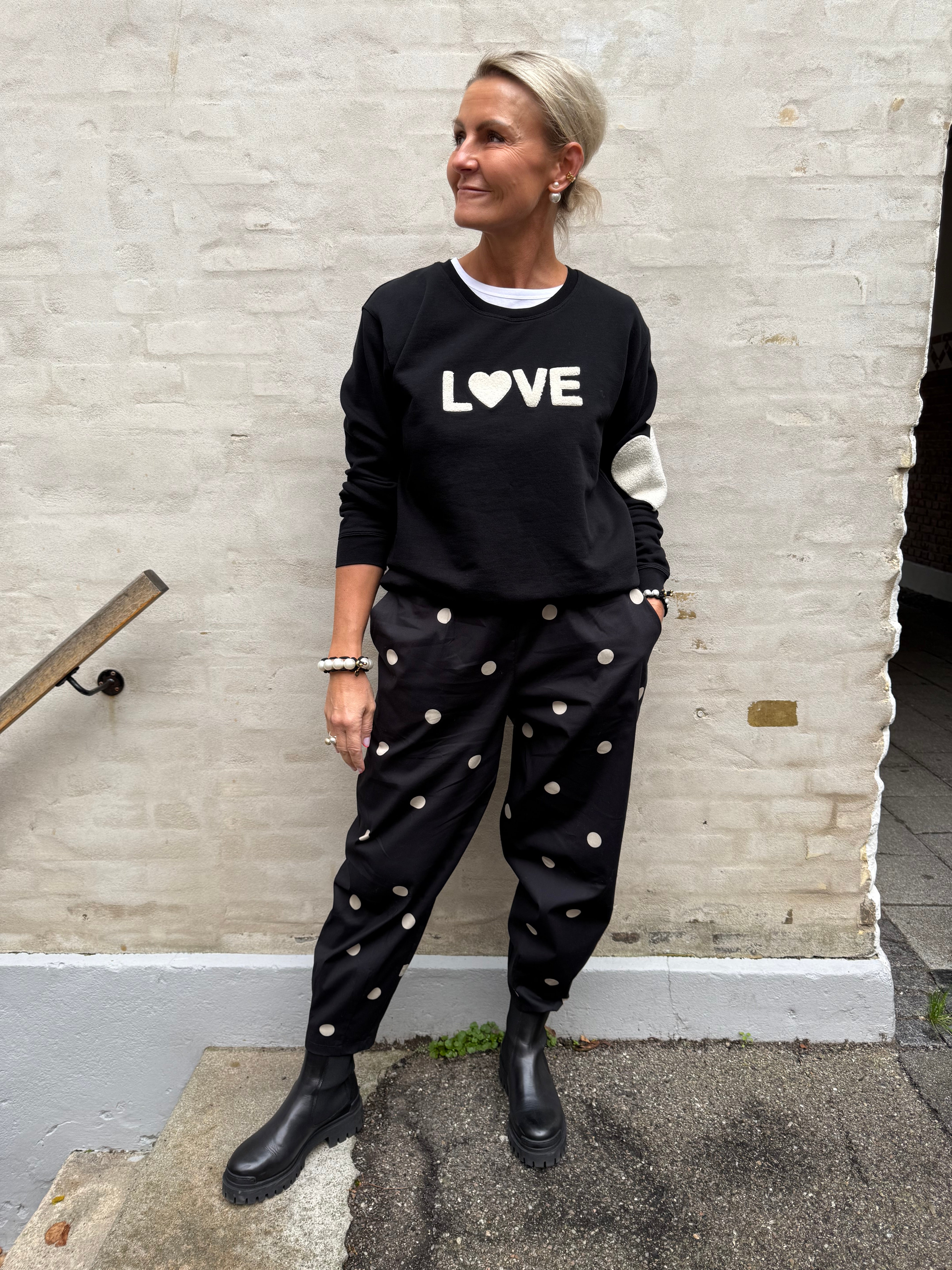 Sweat LOVE - Black/Nature