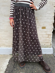 PREORDER- Imani Skirt - Moro Dot