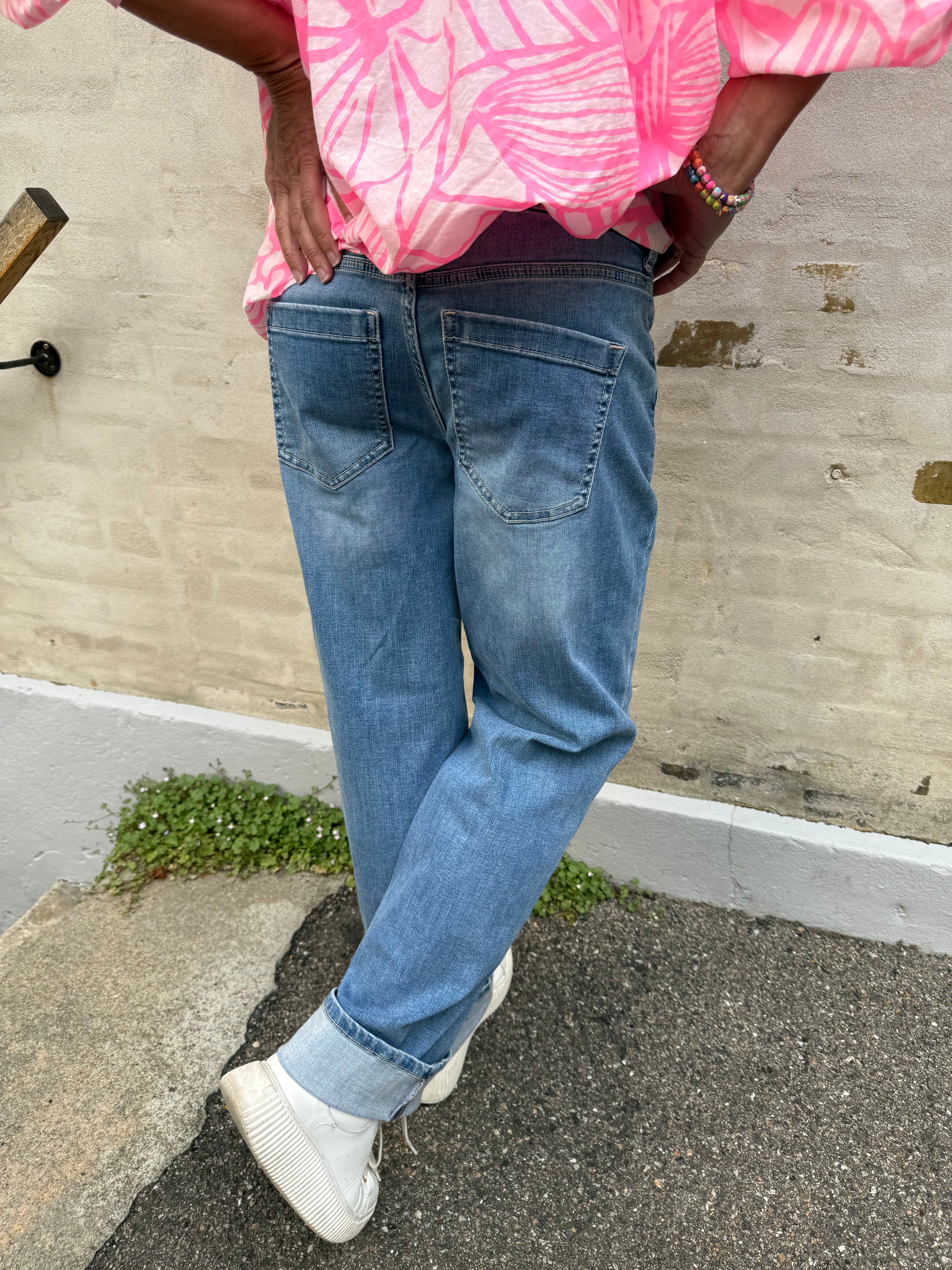 Denim Straight Leg - Blå