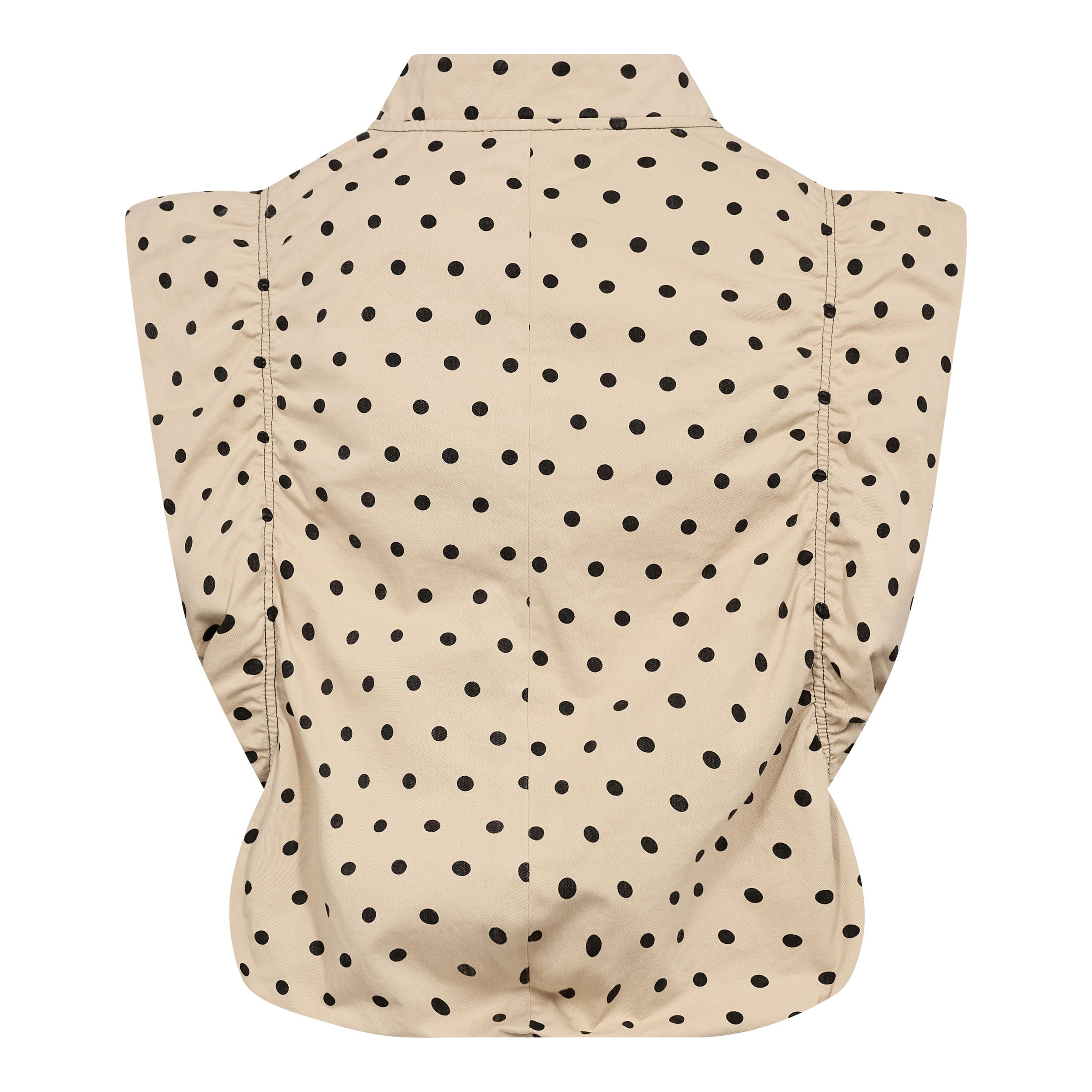 DiddiCC Cargo Dot Waistcoat - Bone