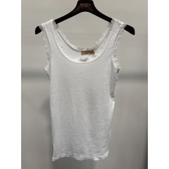 Angeline top white