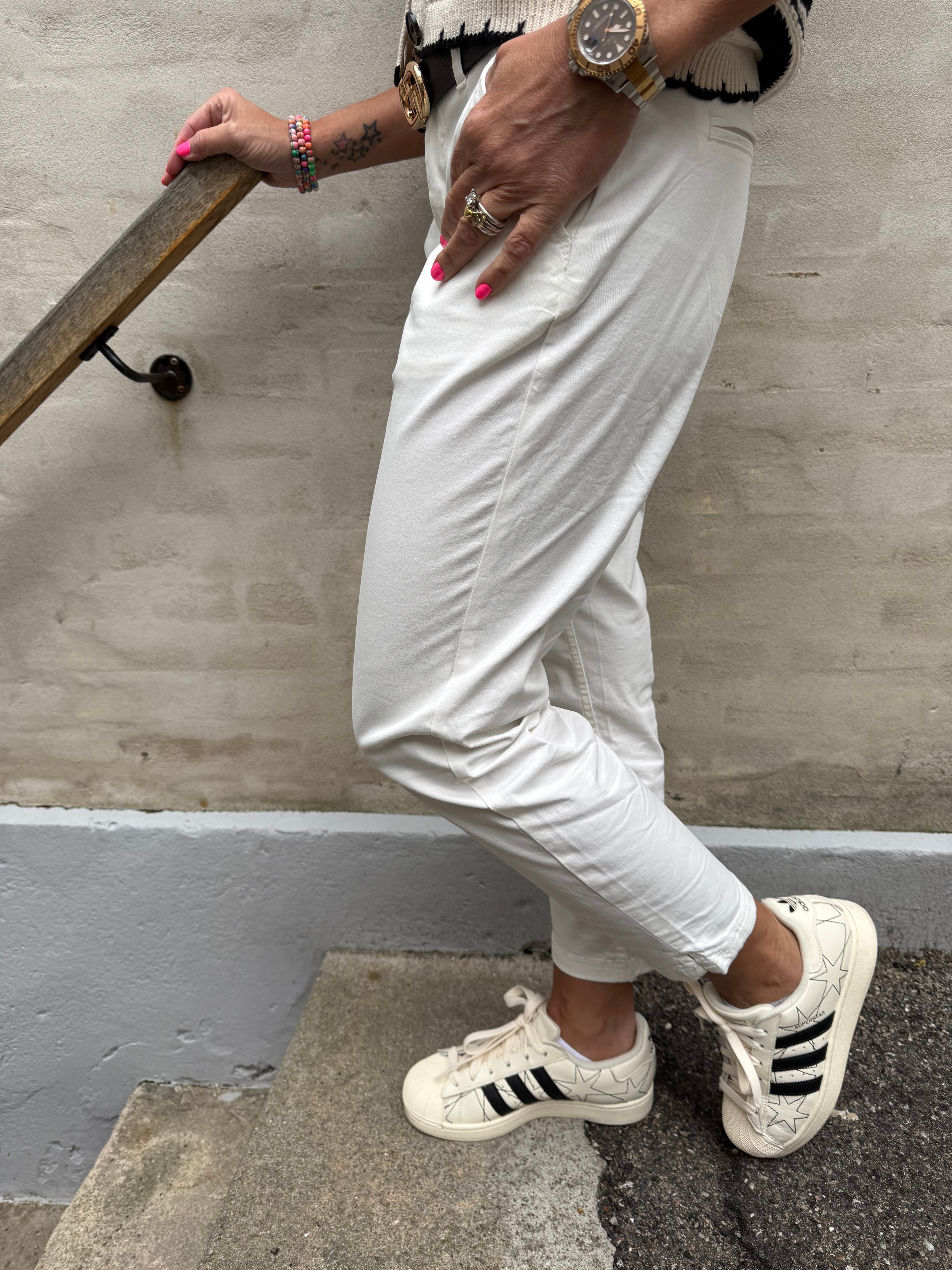 Brita cropped byxor - Svart