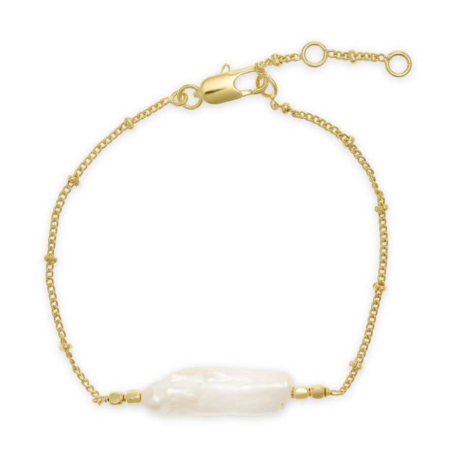 Bracelet with freshwater pearl
