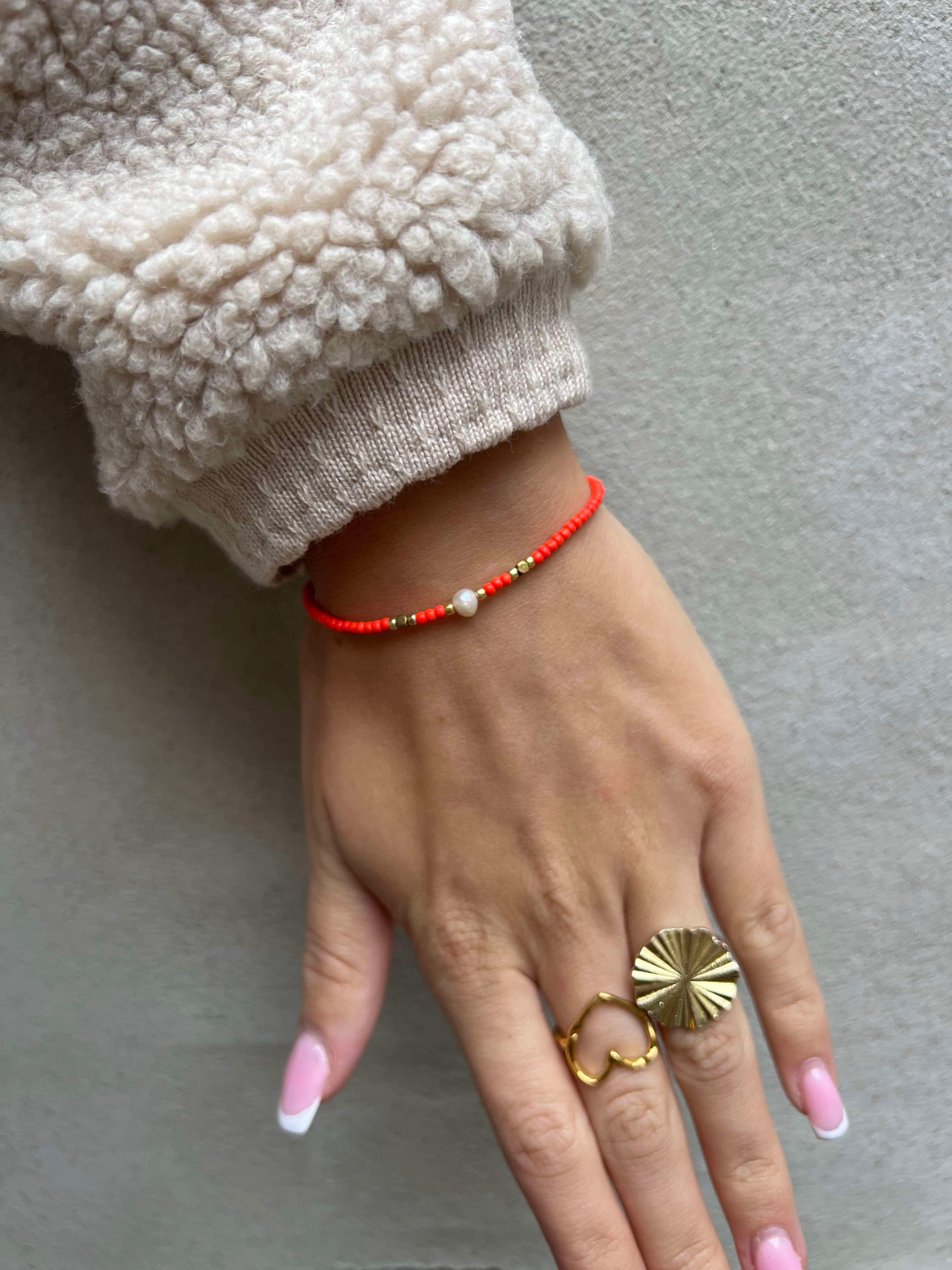 Lucky bracelet orange