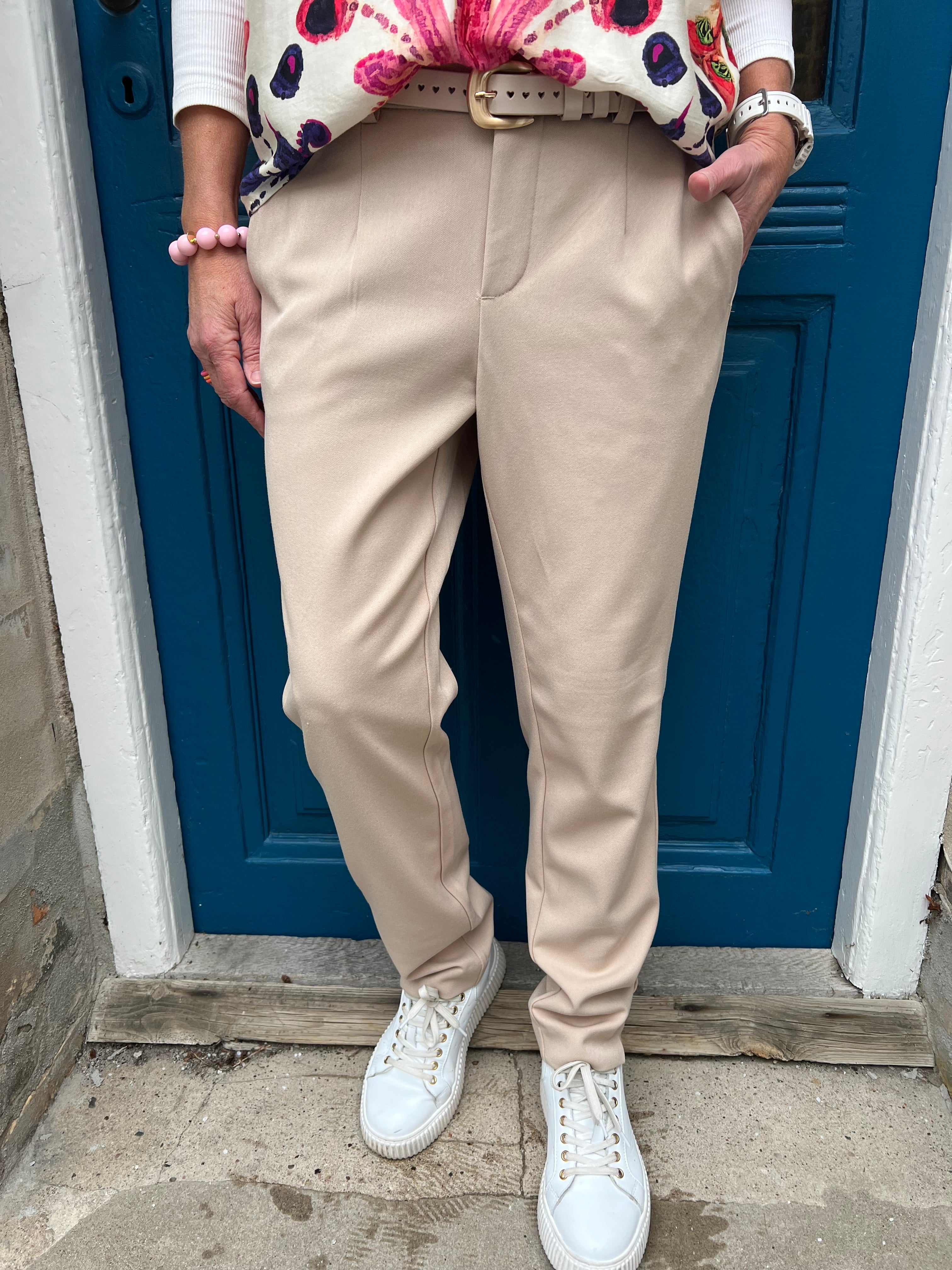 Lisa SLIM Pant - Humus
