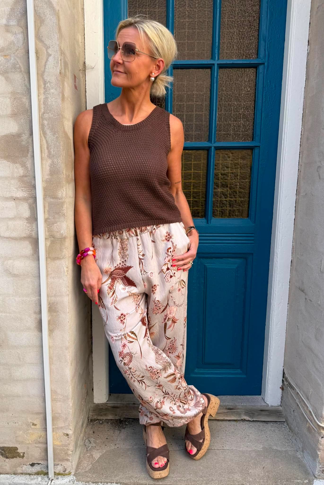 Amalie Pants - Grey