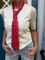 LULU tie - Red Dot
