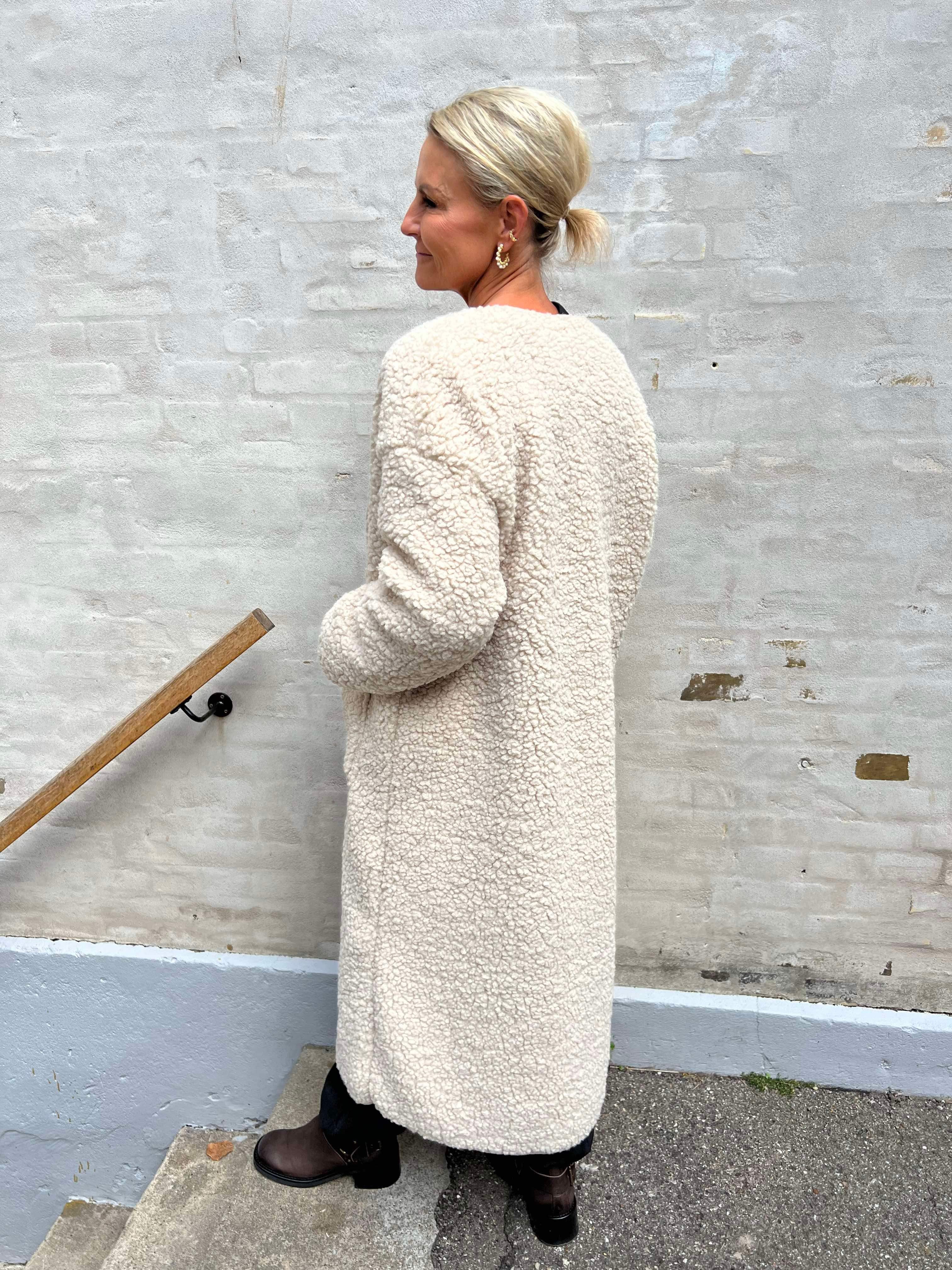 Long stephanie jacket beige