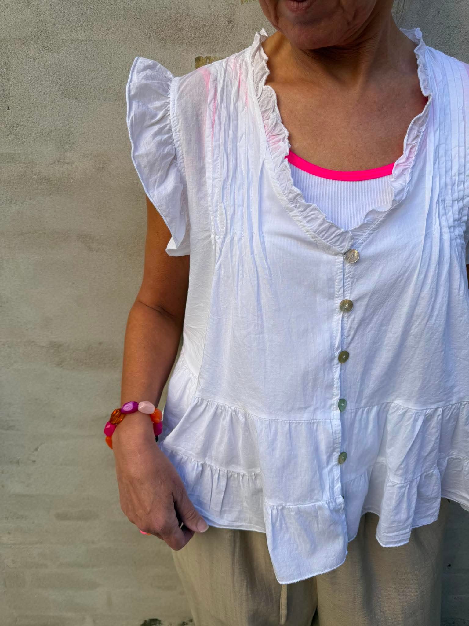 Emira Top - White