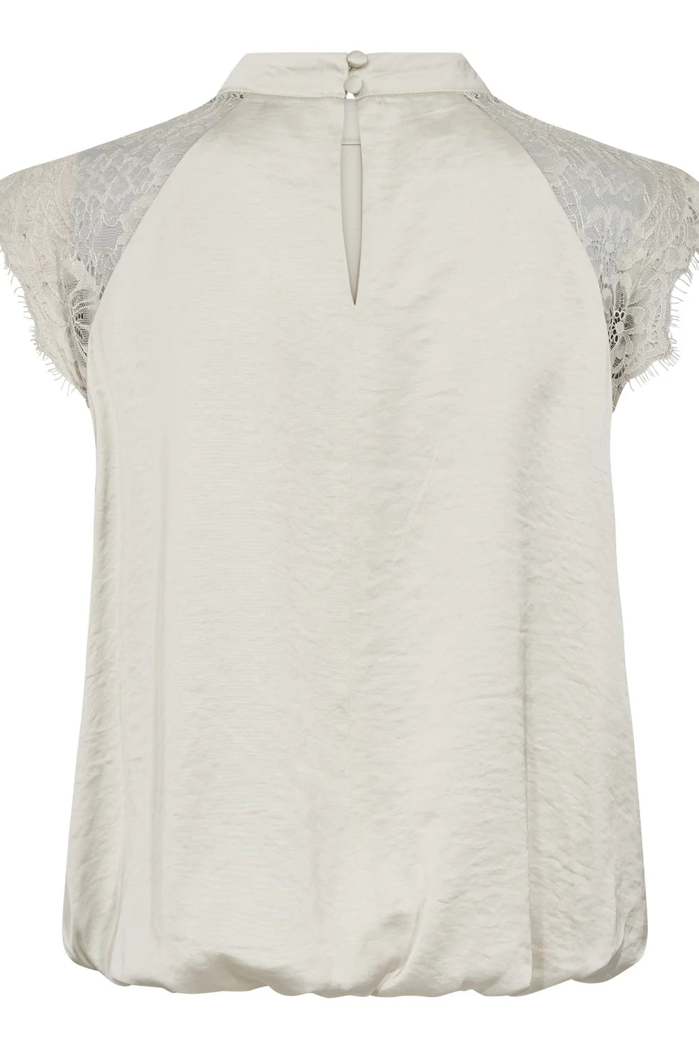 Idun Lace Ballon Top - Off white