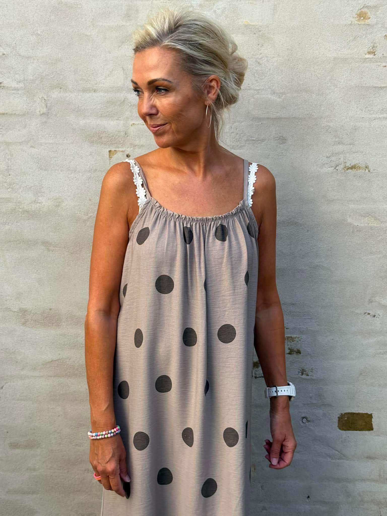 Dot Dress - Fango