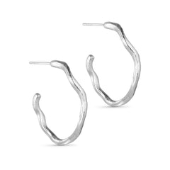 Nina earrings large silver