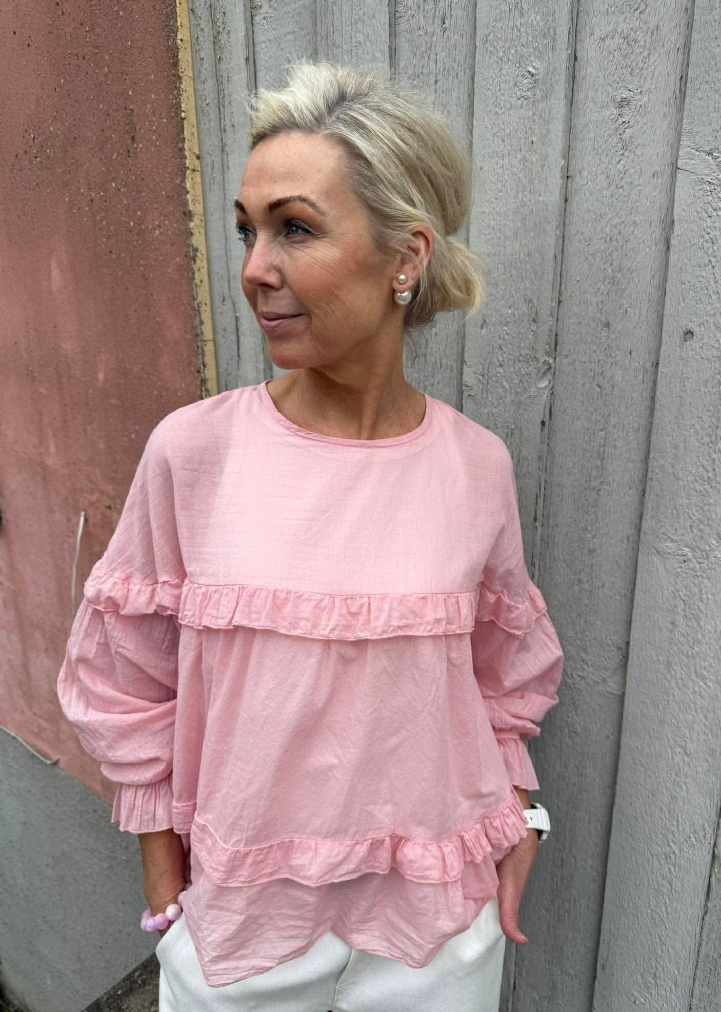 Melody Blouse - Winter Rose