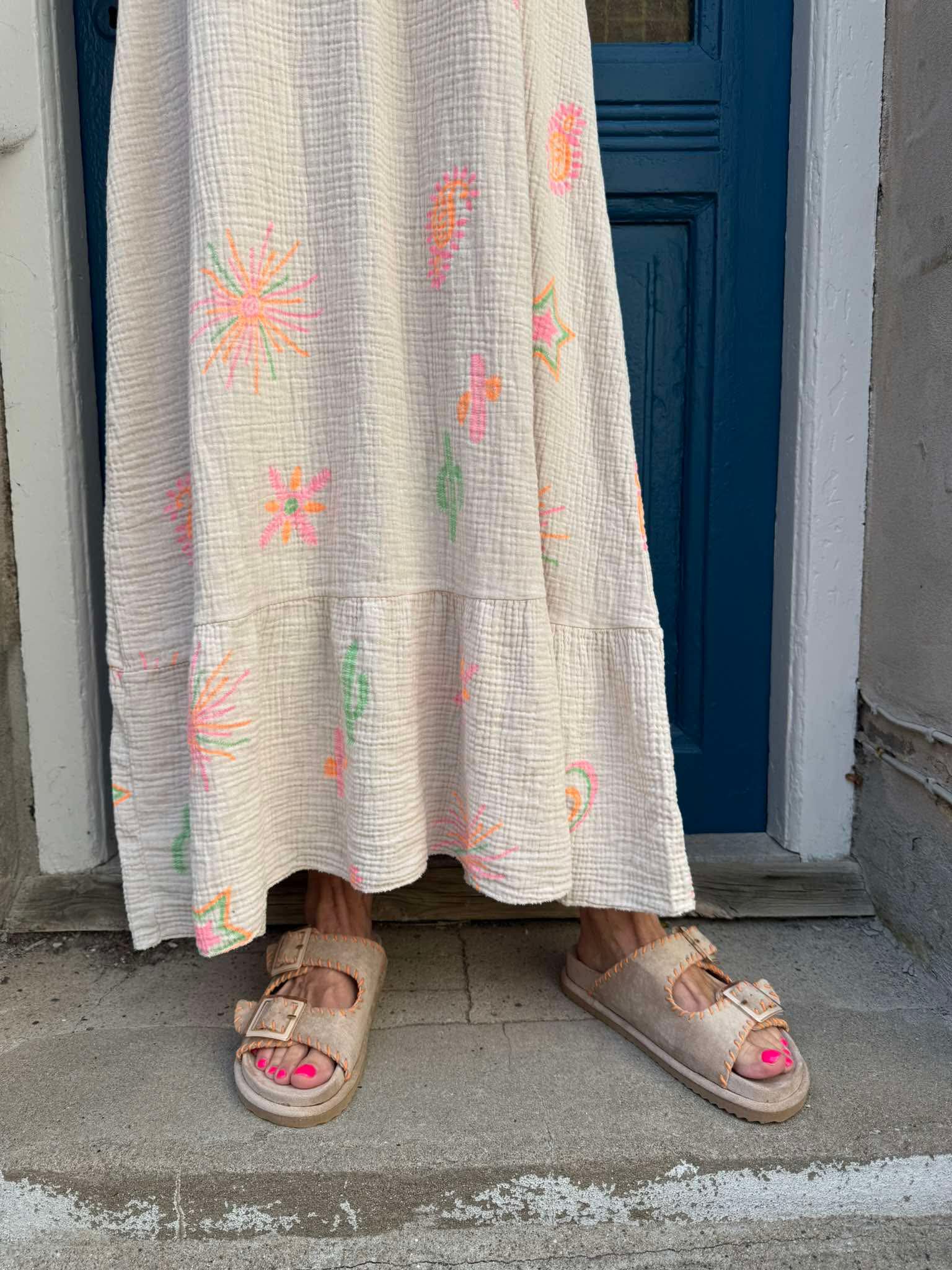 Palina Dress - Beige