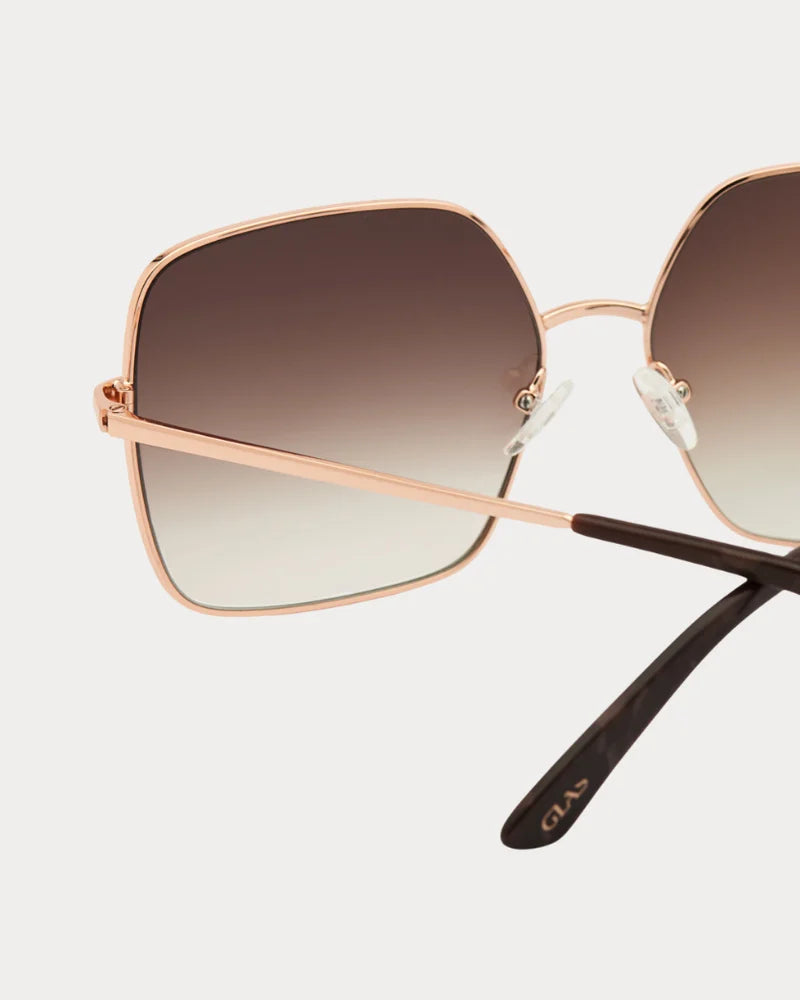 Billie gold tinted readers