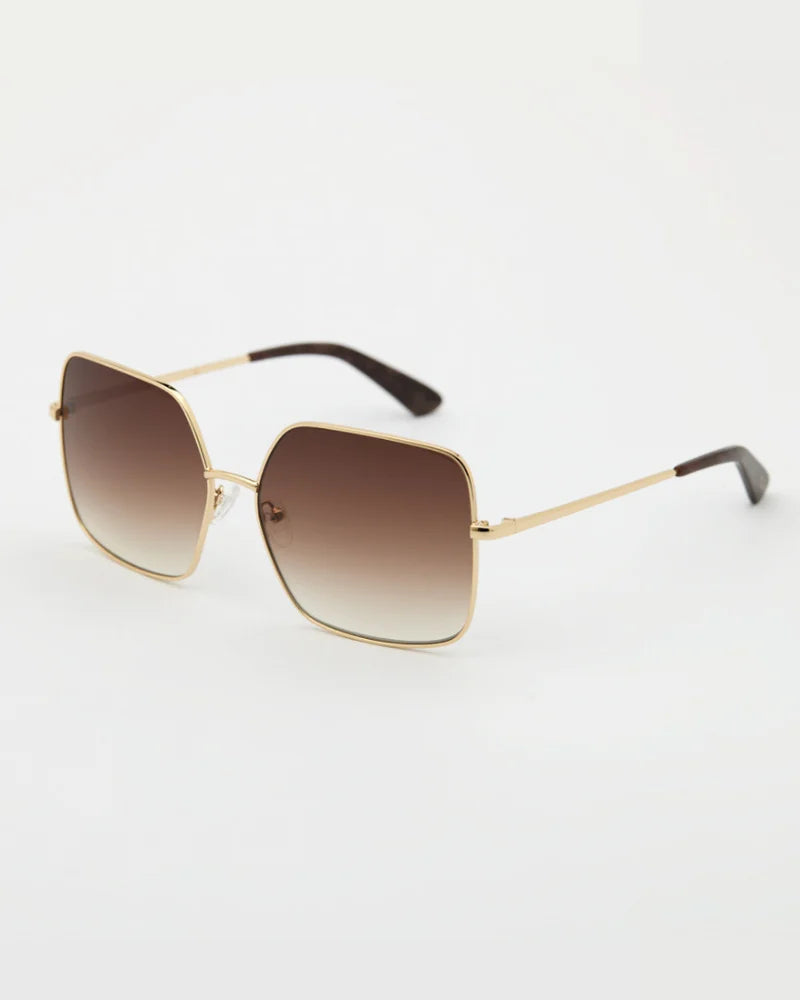 Billie gold tinted readers