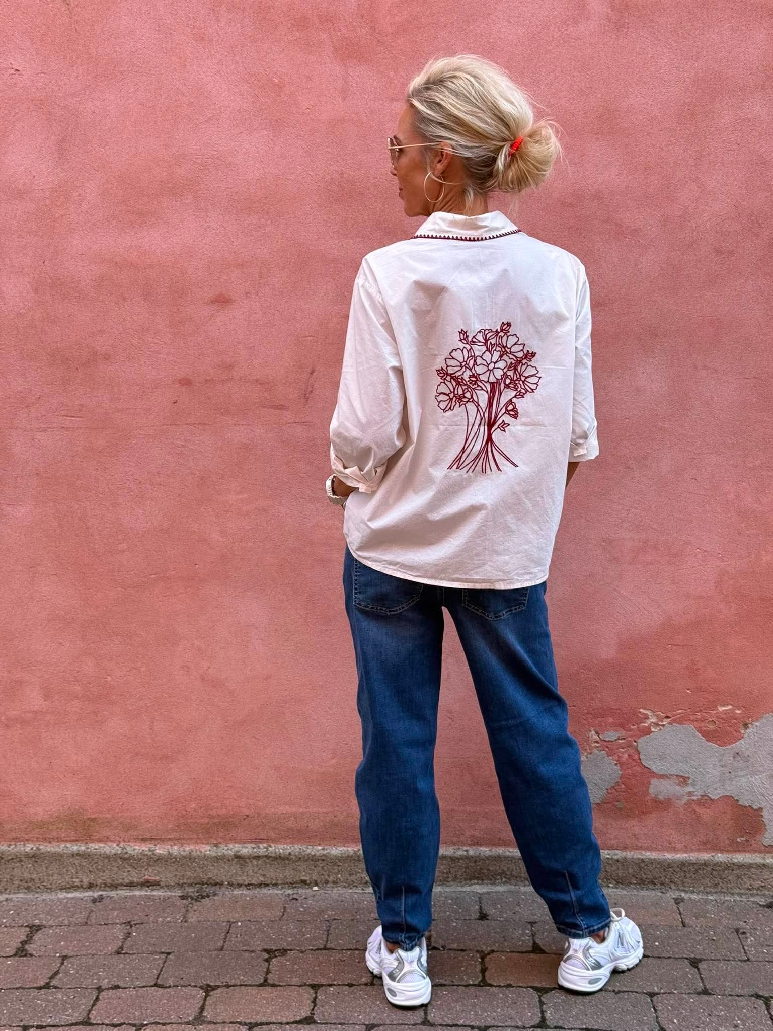 Malena Olena Shirt - Spring Gardenia
