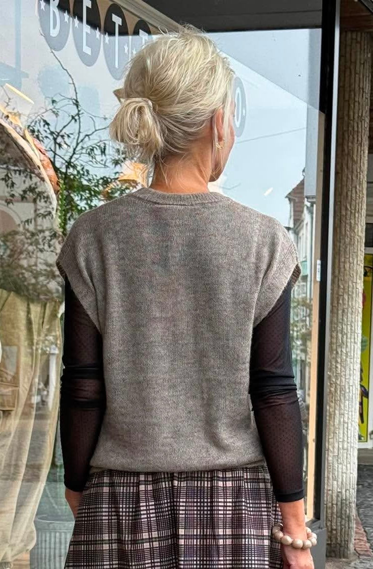 FQDIDO VEST - Desert Taupe Melange