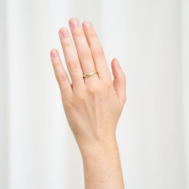 Lyra Ring - 24K Guldbelagt
