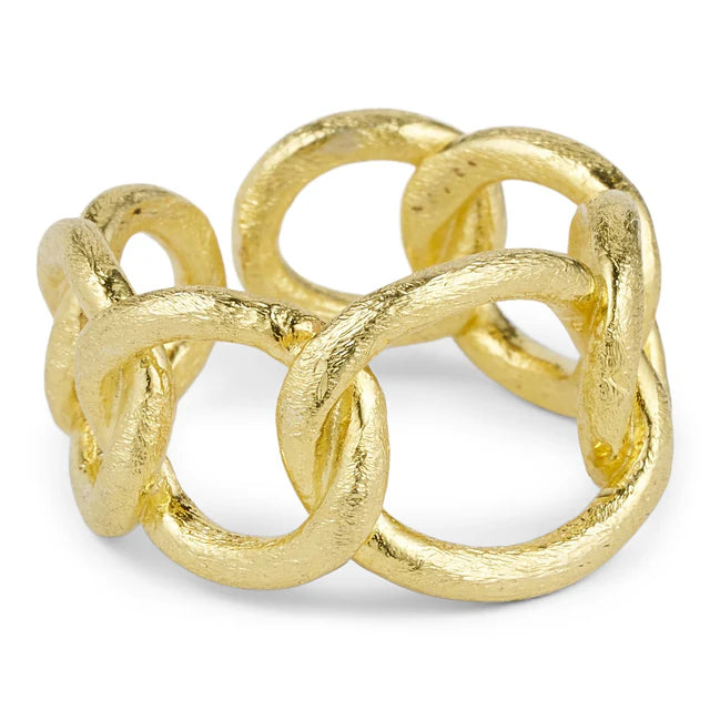 Cilie ring - 24K guldbelagt