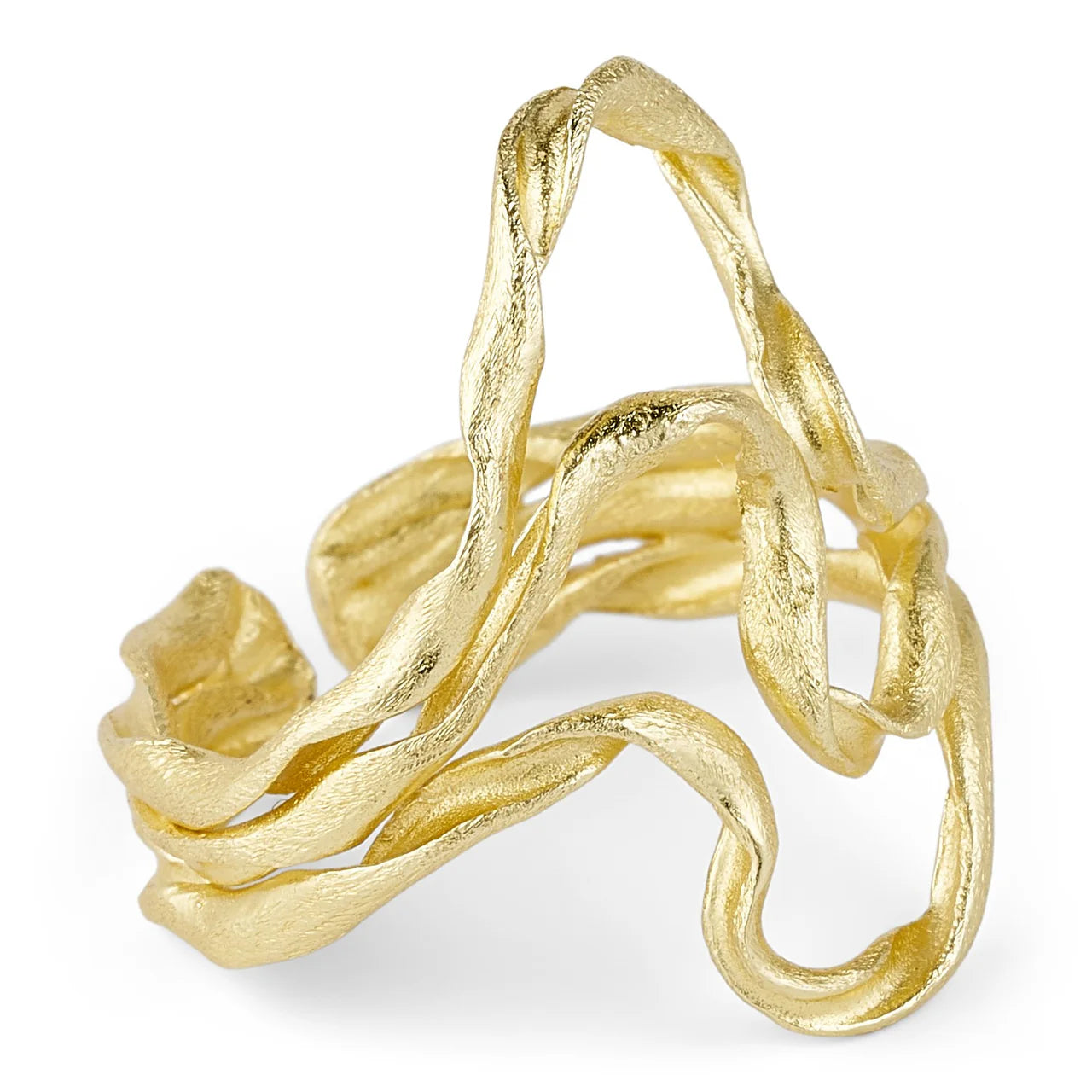 Willow ring - 24K guldbelagt