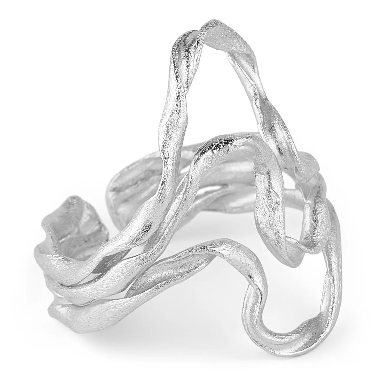 Willow ring - Sølvbelagt