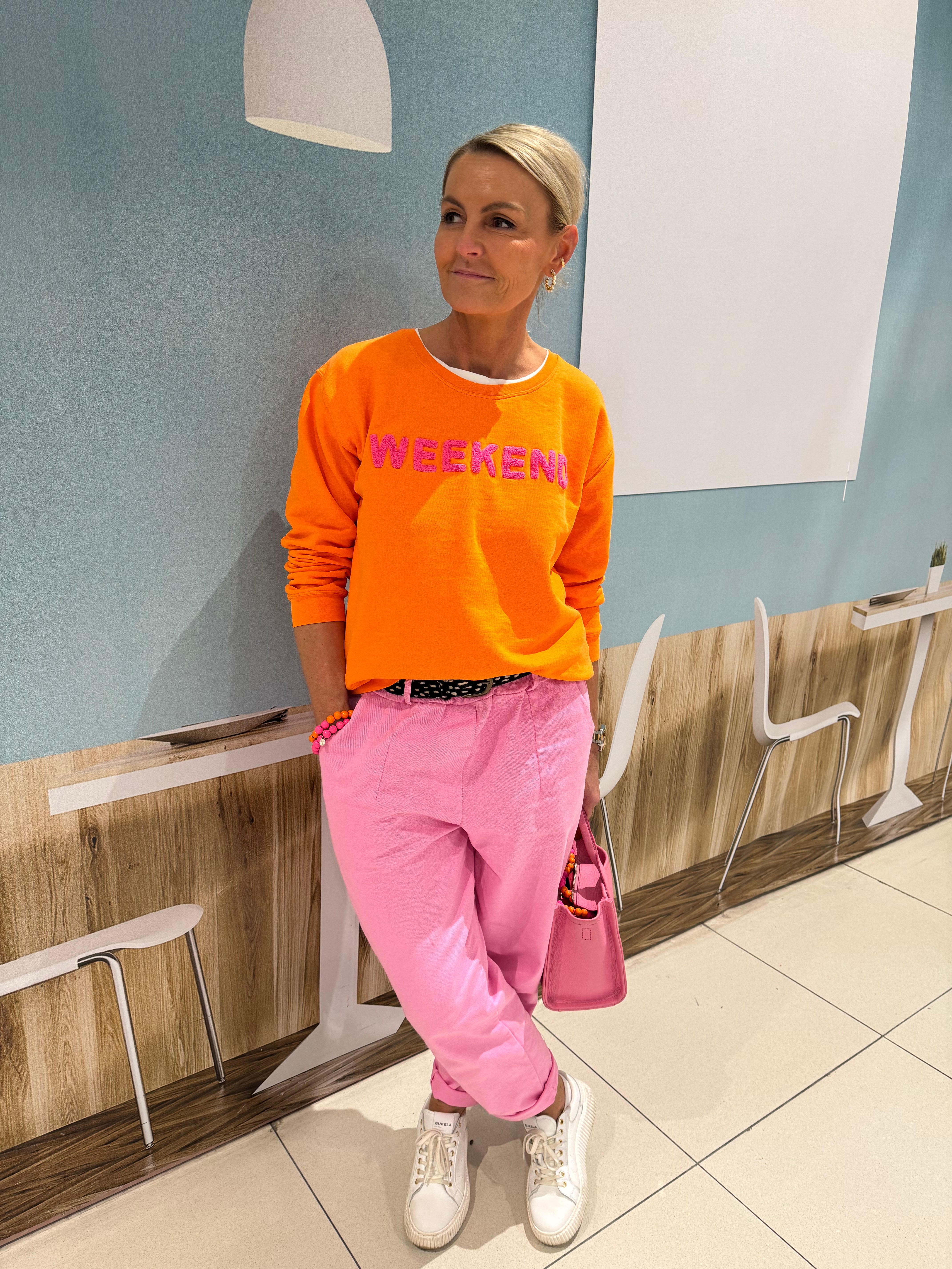 Freya baggy pants pink