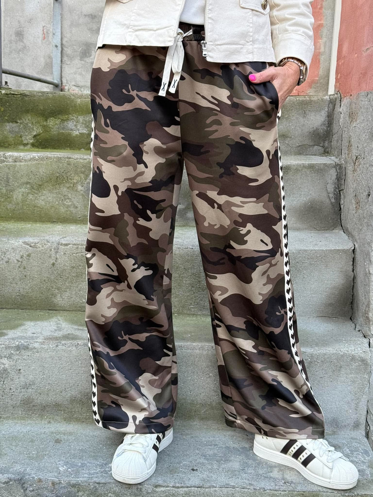 Pastelja Pants - Military Printing