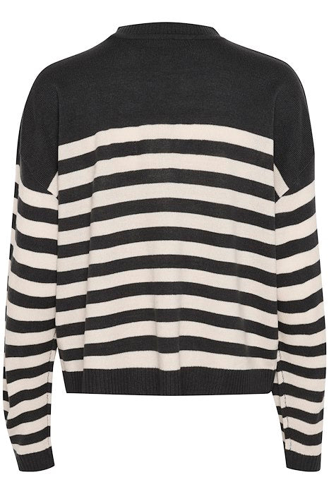 Bay pullover phantom/whitecap stripe