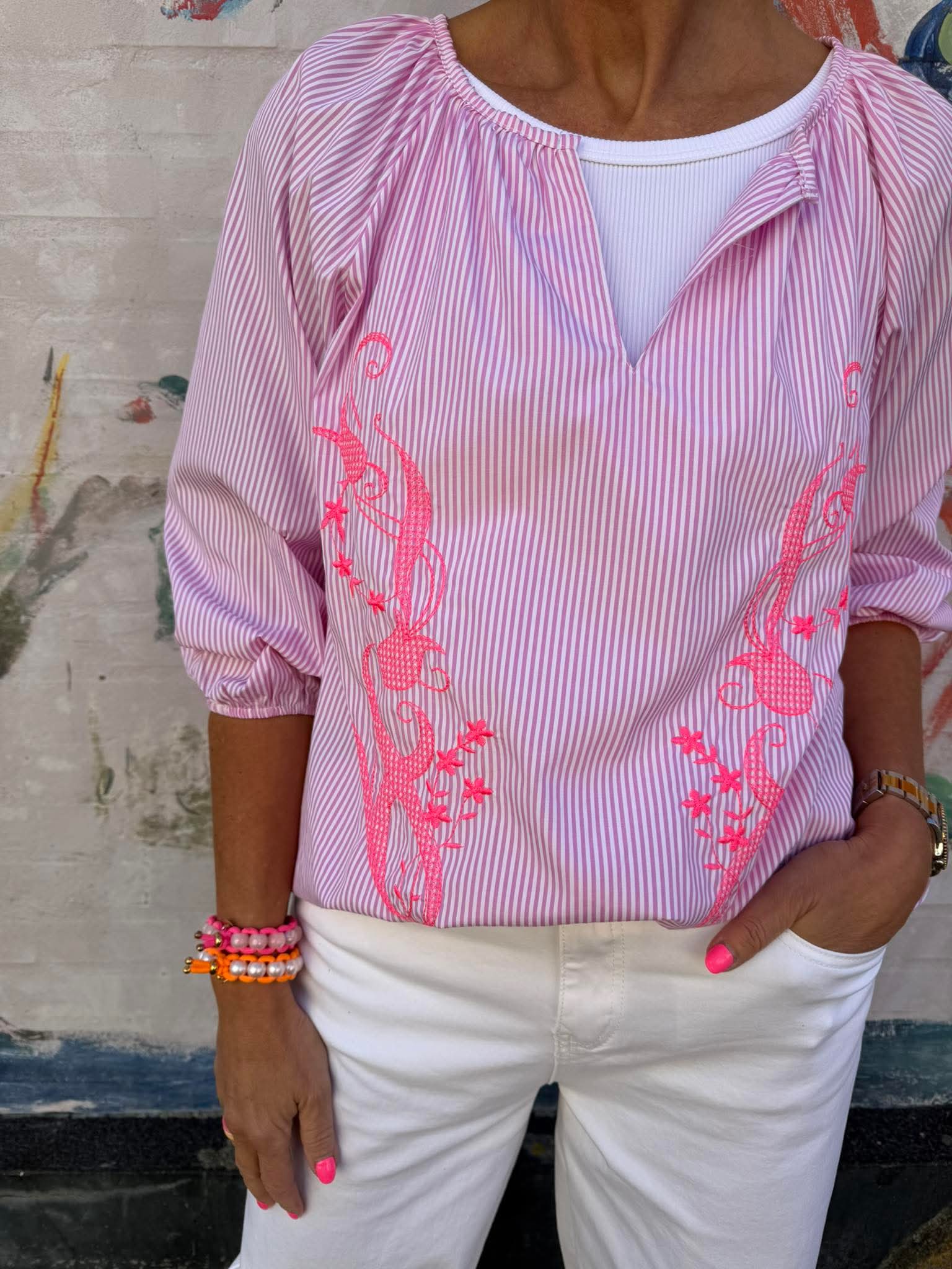 Brooke Blouse - Pink