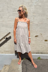 Velina Dress - Fango